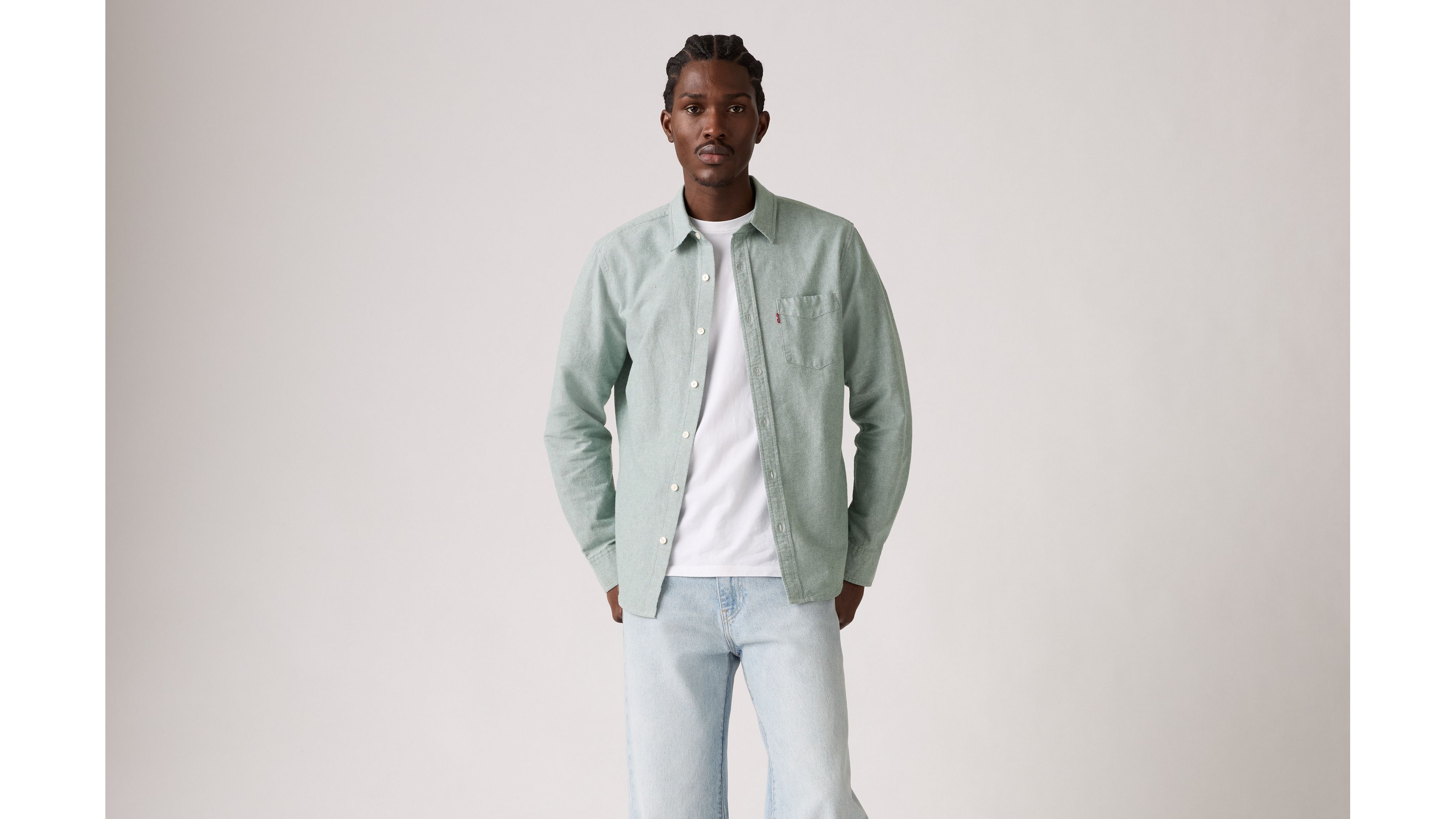 Sunset One Pocket Standard Fit Shirt