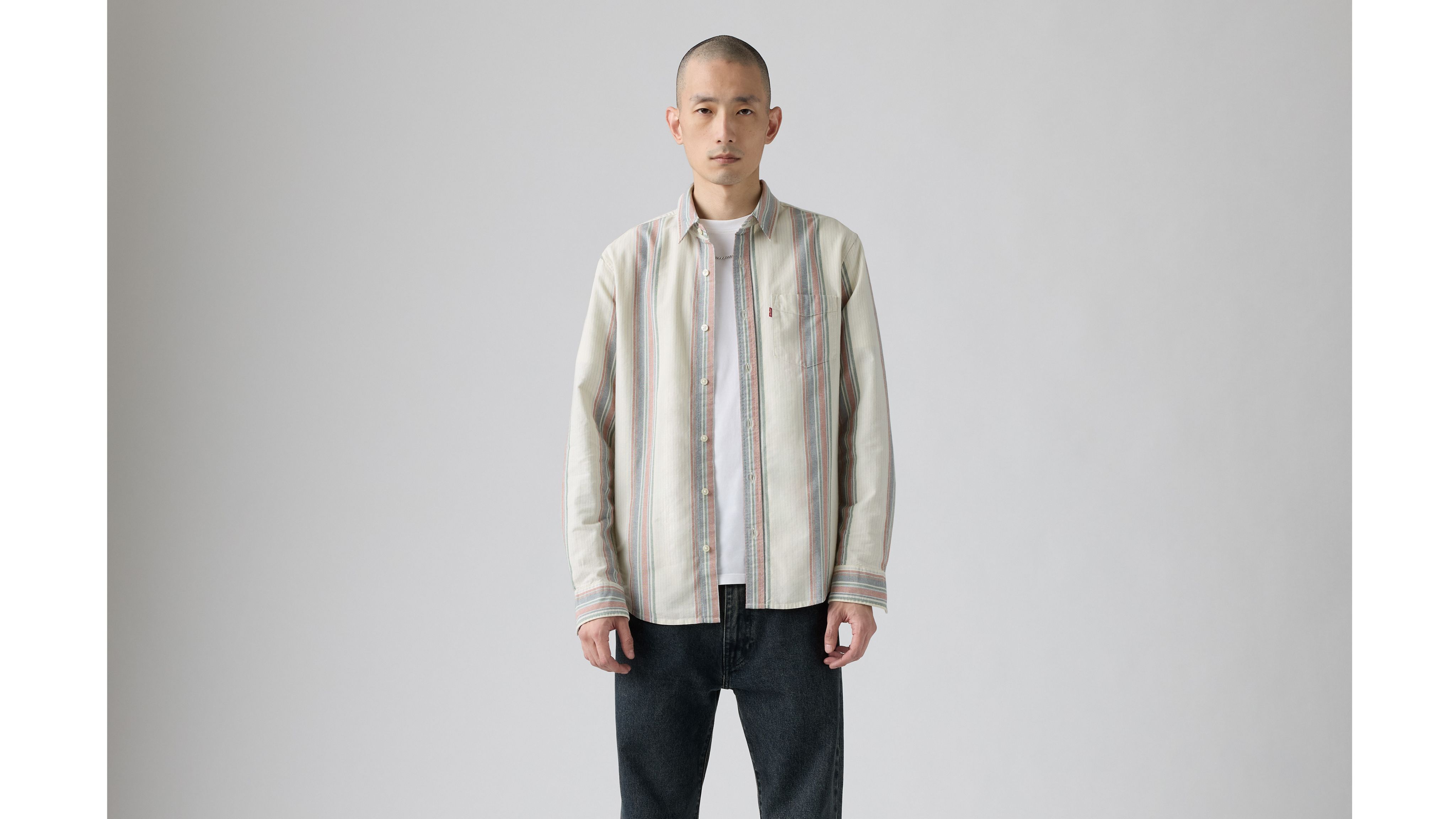 Sunset One Pocket Standard Fit Shirt 10