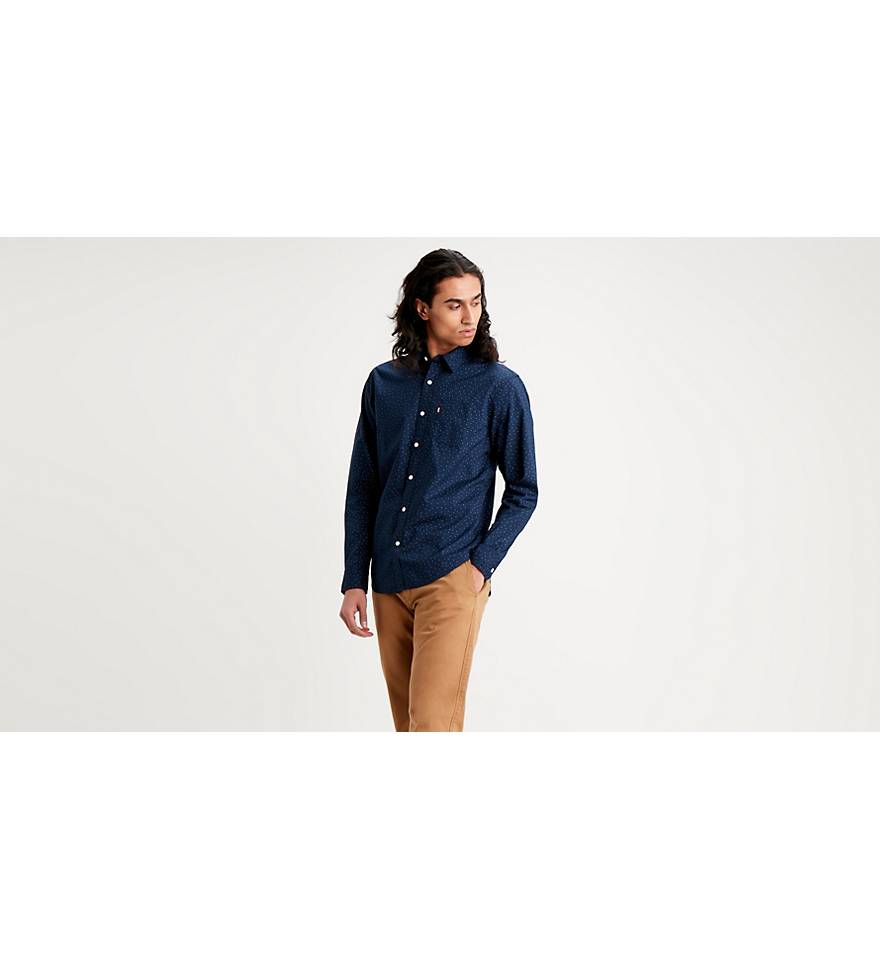 Classic One Pocket Shirt - Blue | Levi's® US
