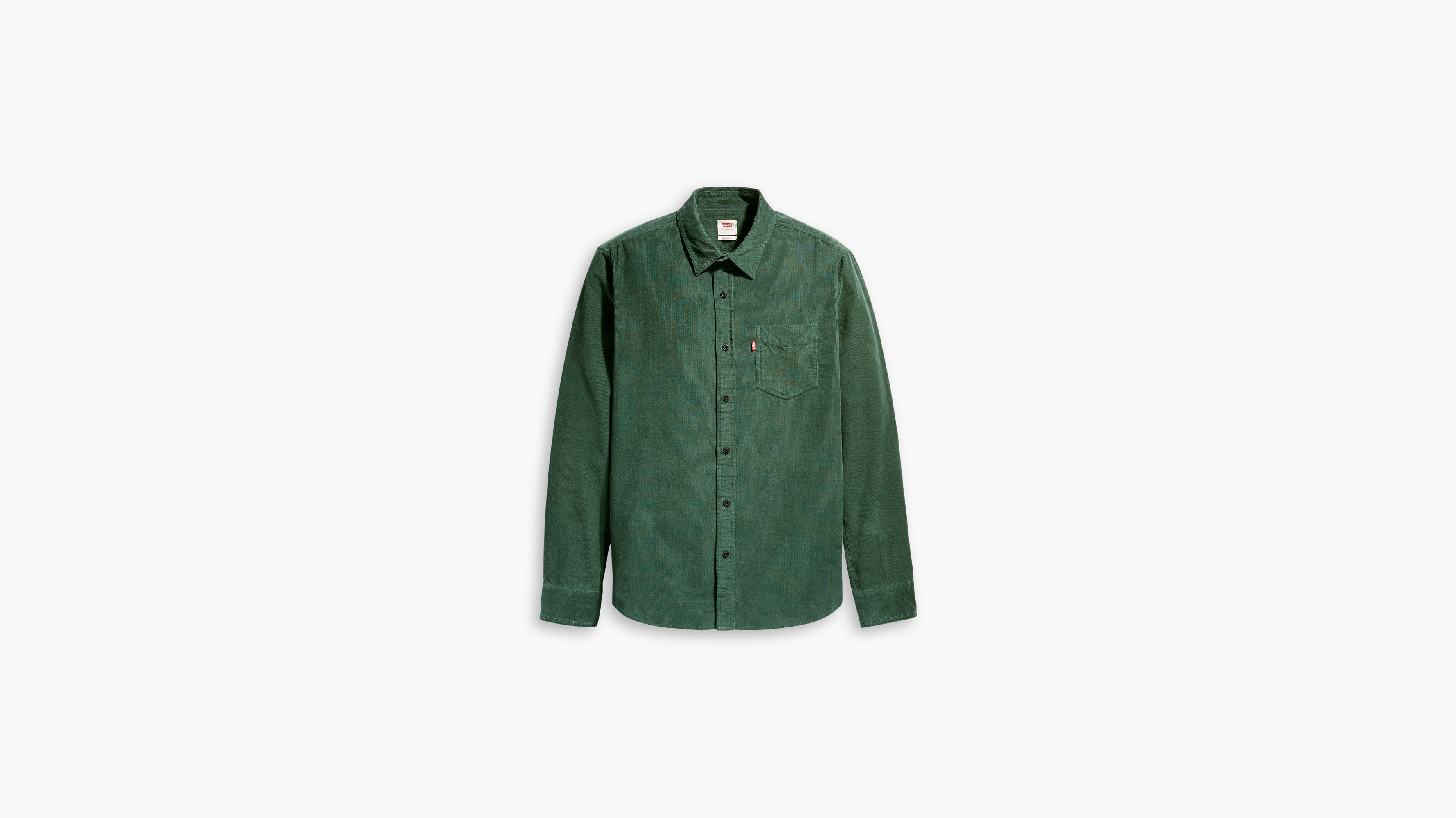 Classic One Pocket Corduroy Shirt 1