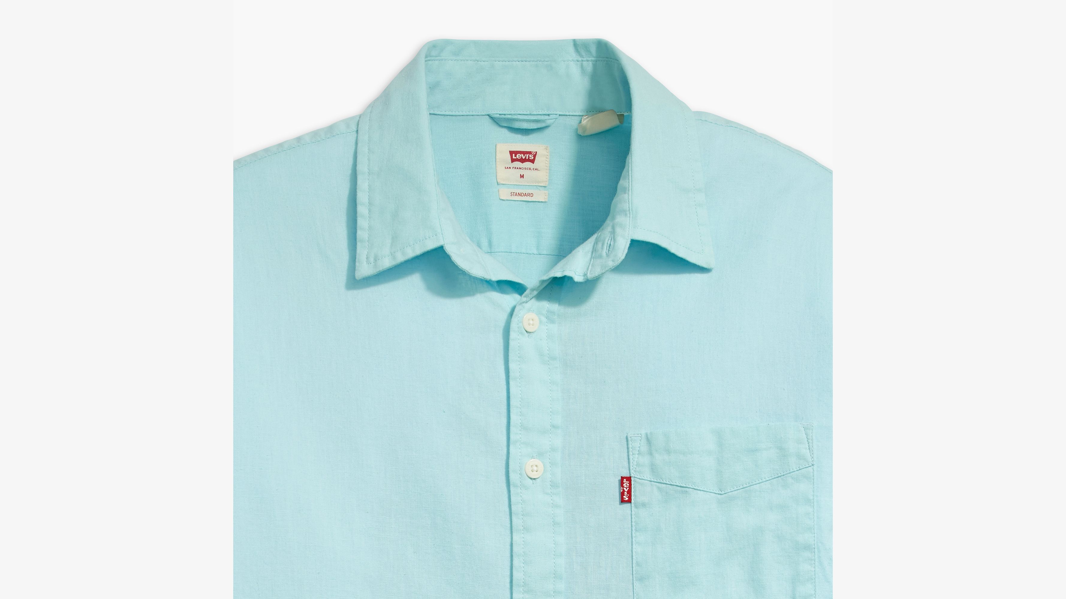 Classic Pocket Standard Fit Shirt - Blue | Levi