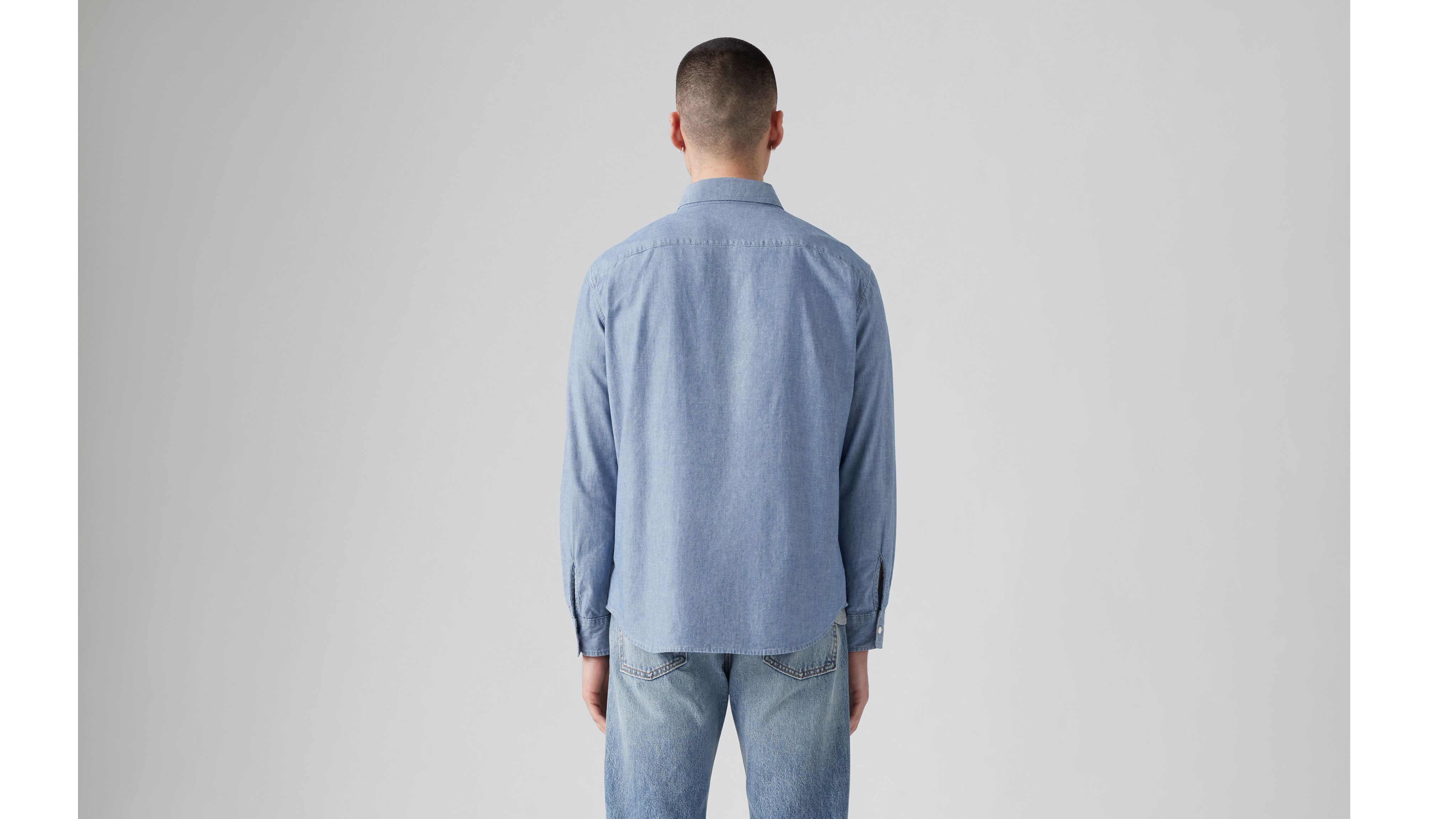 Classic Pocket Standard Fit Shirt - Blue | Levi