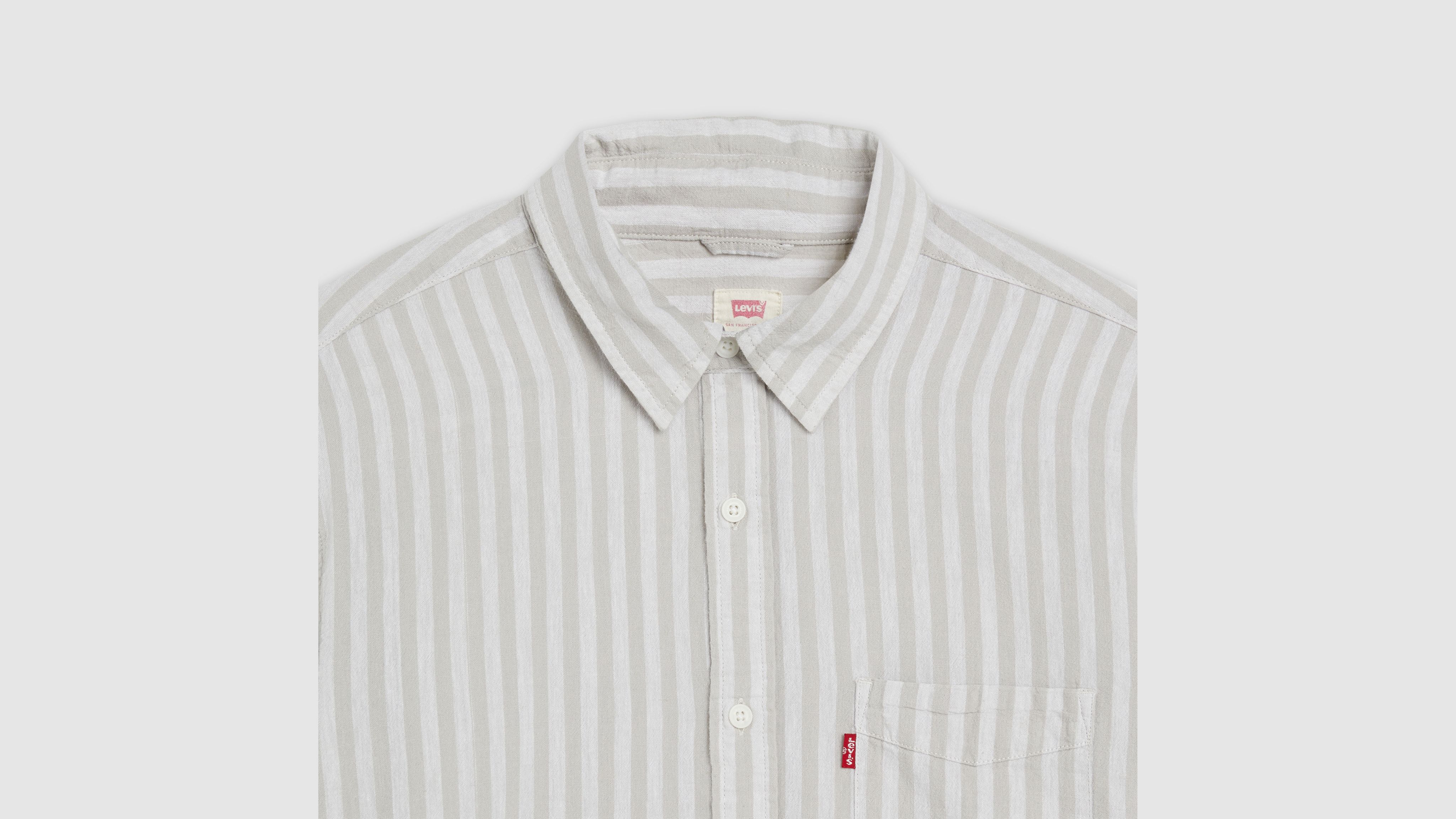 Camisa clásica de fit estándar con un bolsillo 5