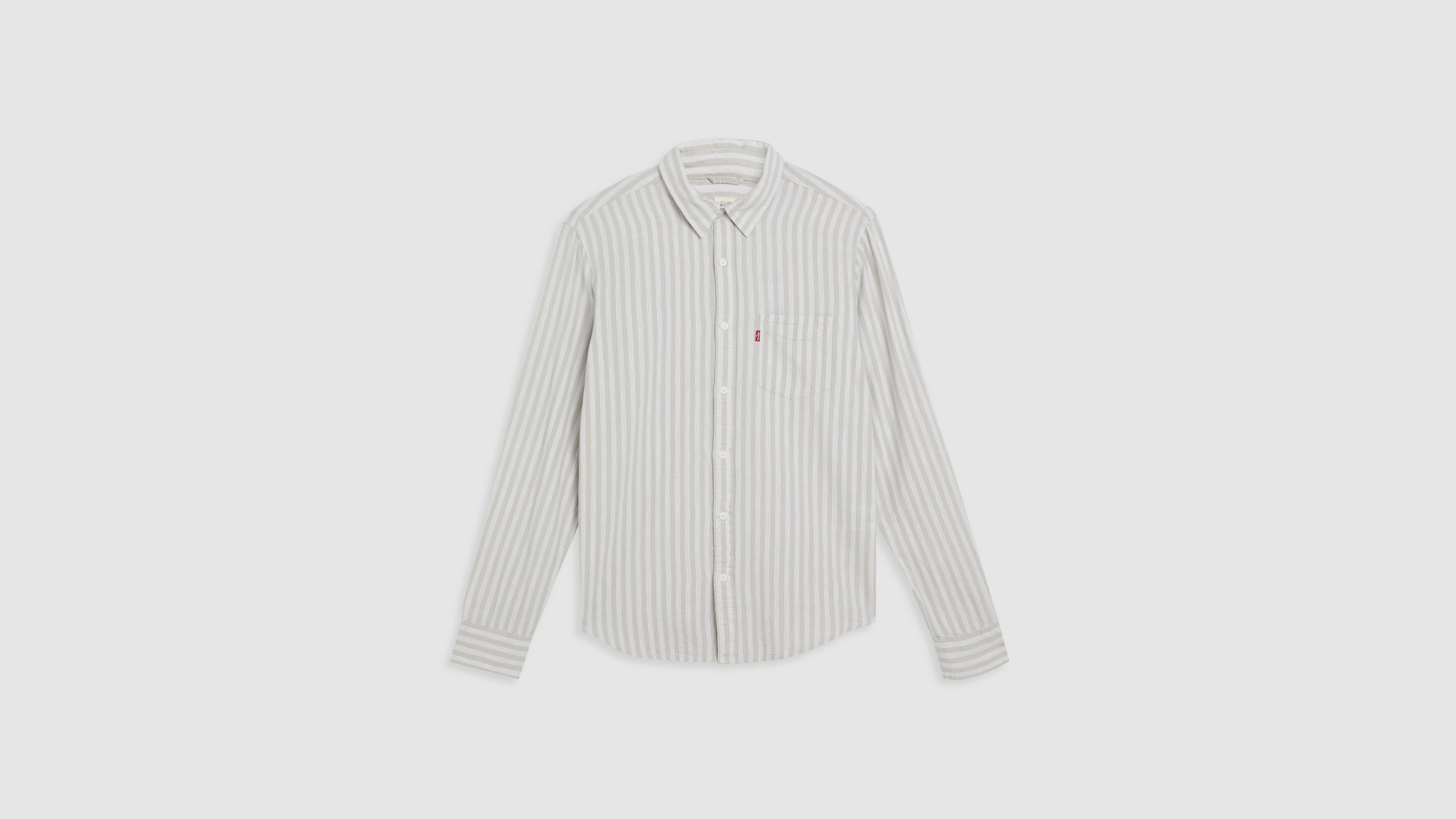 Camisa clásica de fit estándar con un bolsillo 3