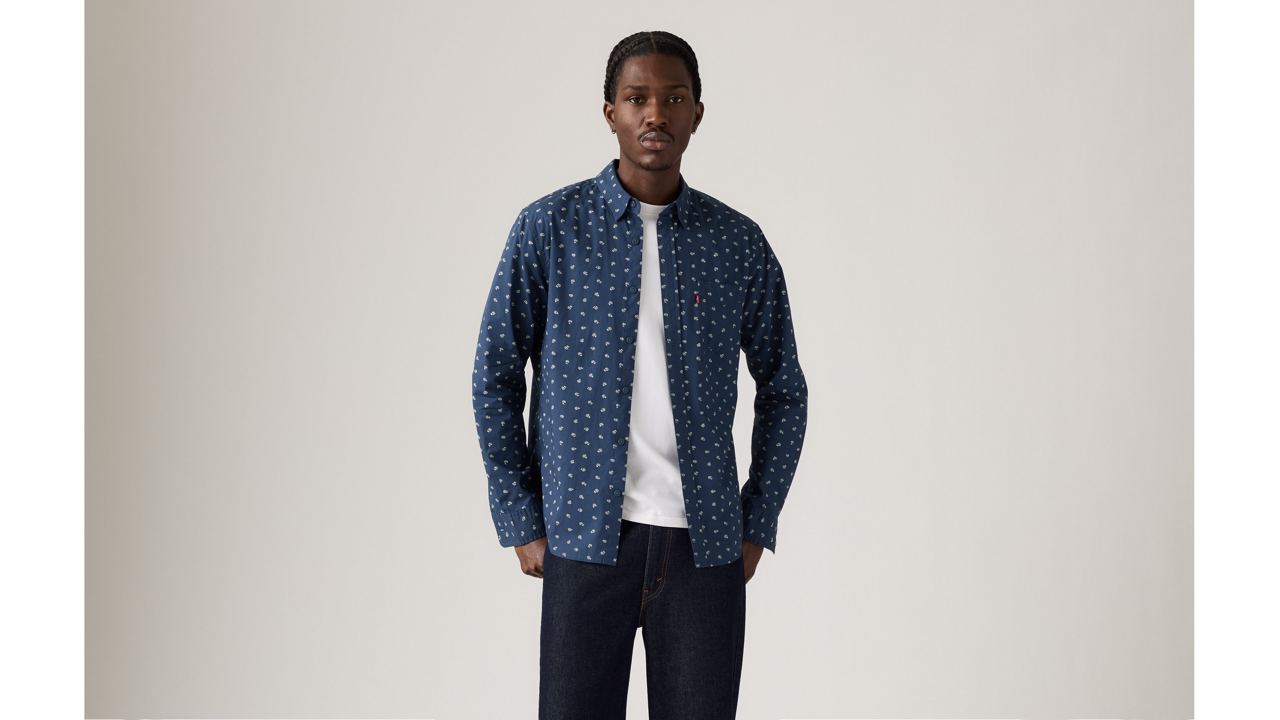 Classic One Pocket Standard Fit Shirt 13