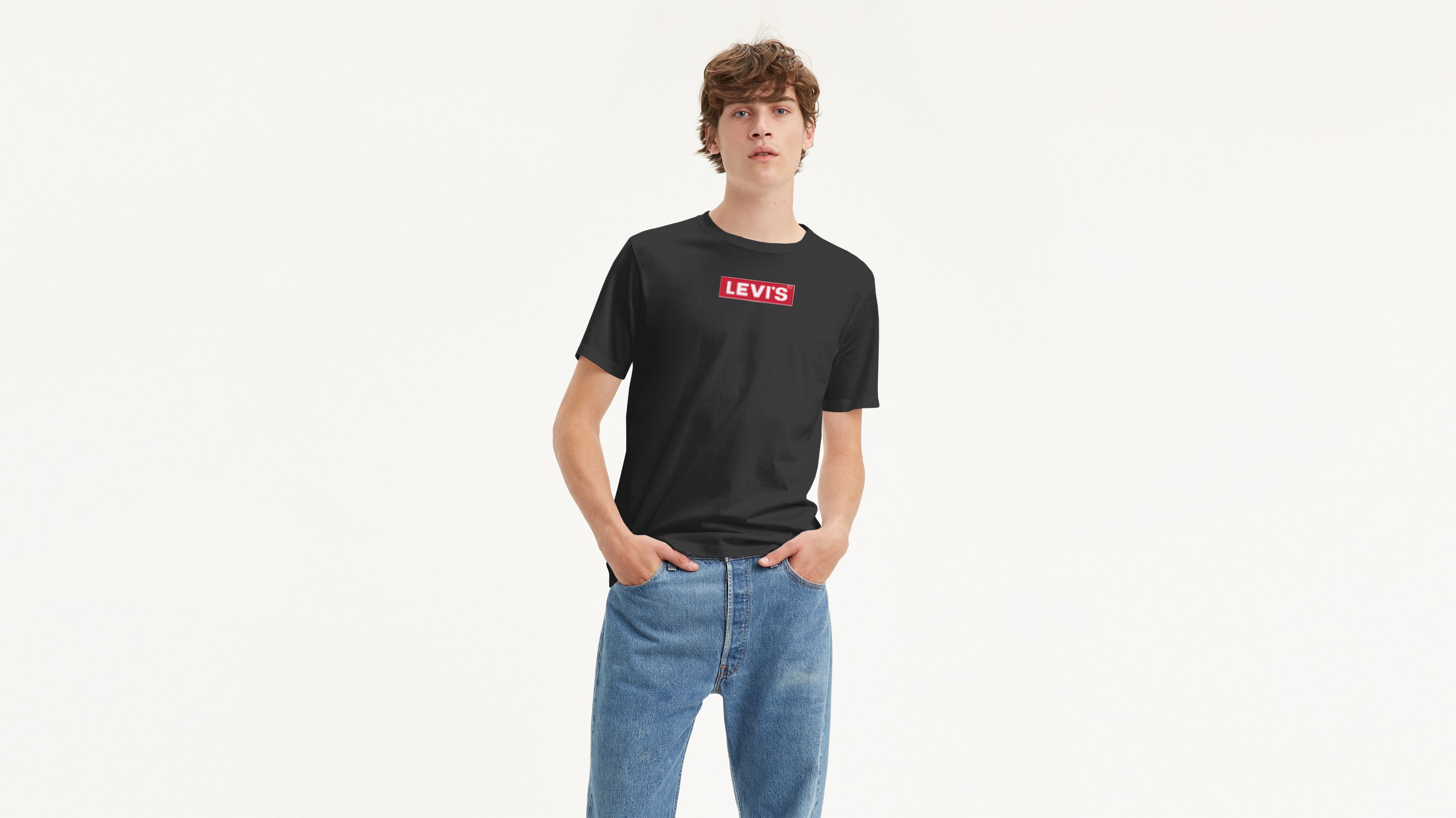 comme des garçons t shirt homme bleu