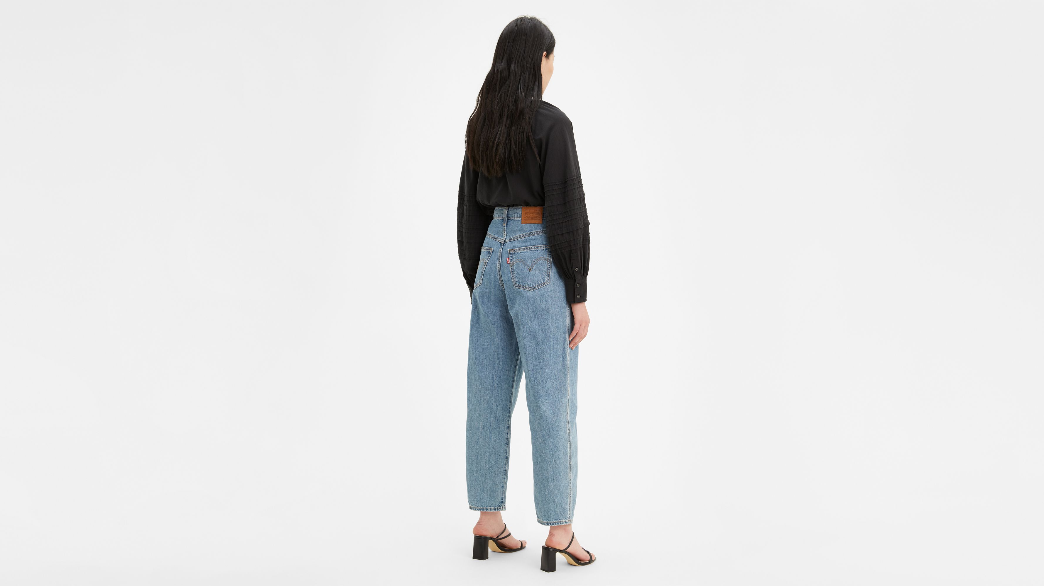 Levis 80's balloon leg jeans hot sale