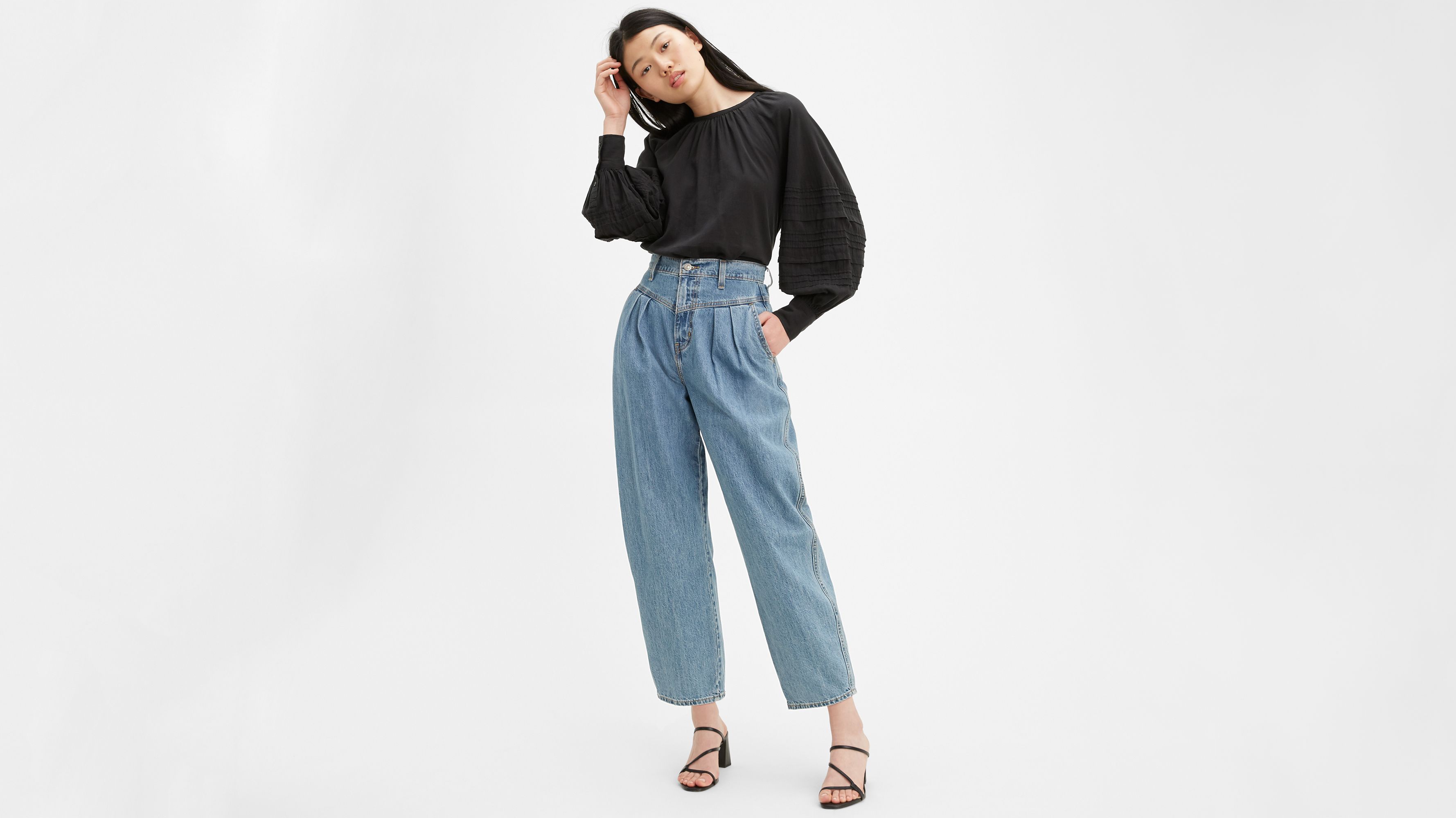 levi's balloon jeans