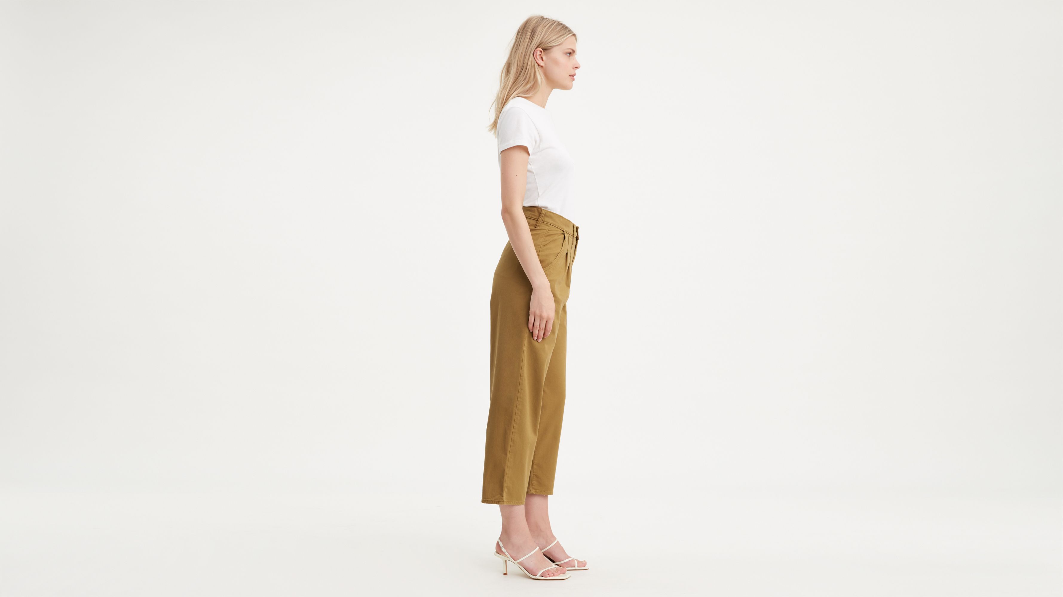 Balloon Leg Women's Pants - Brown | Levi's® US