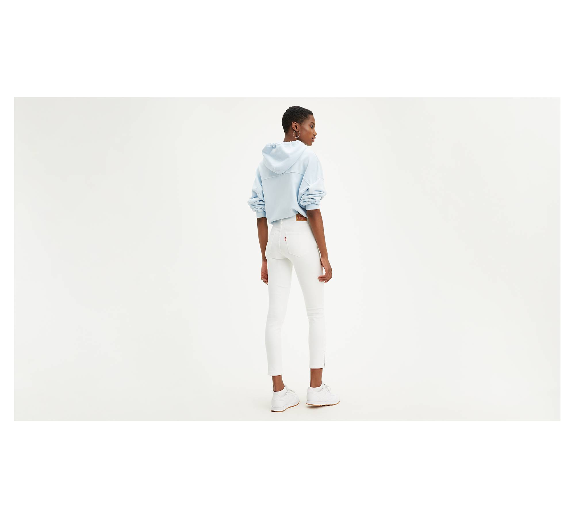 311 Shaping Zipper Skinny Women's Jeans - White | Levi's® US