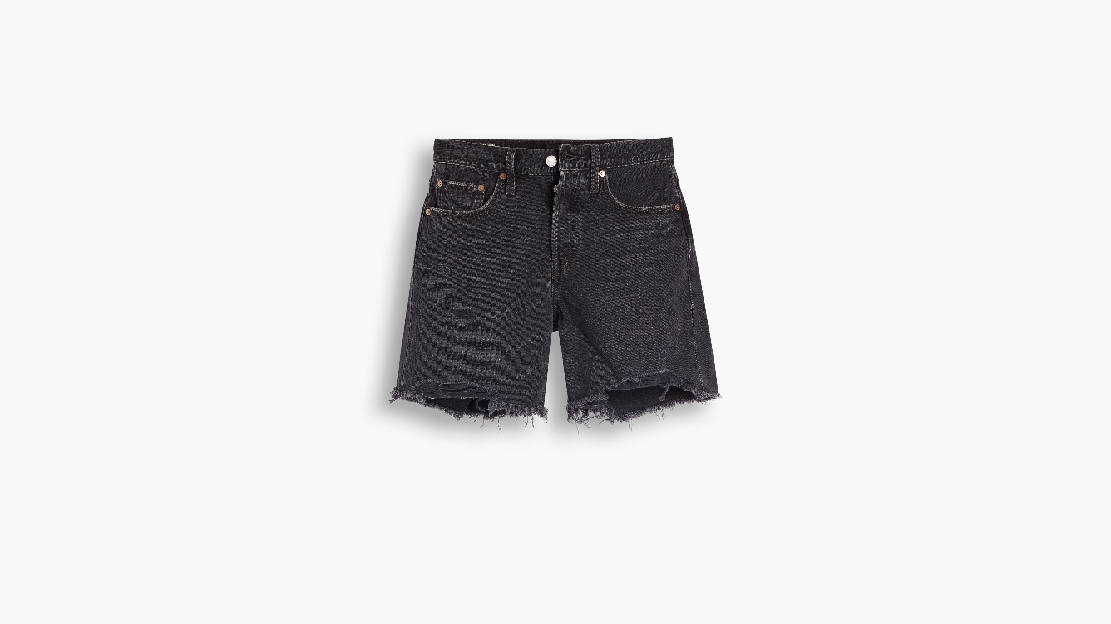 levis knee length shorts