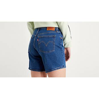 501® Mid Thigh Women's Shorts - Dark Wash | Levi's® US