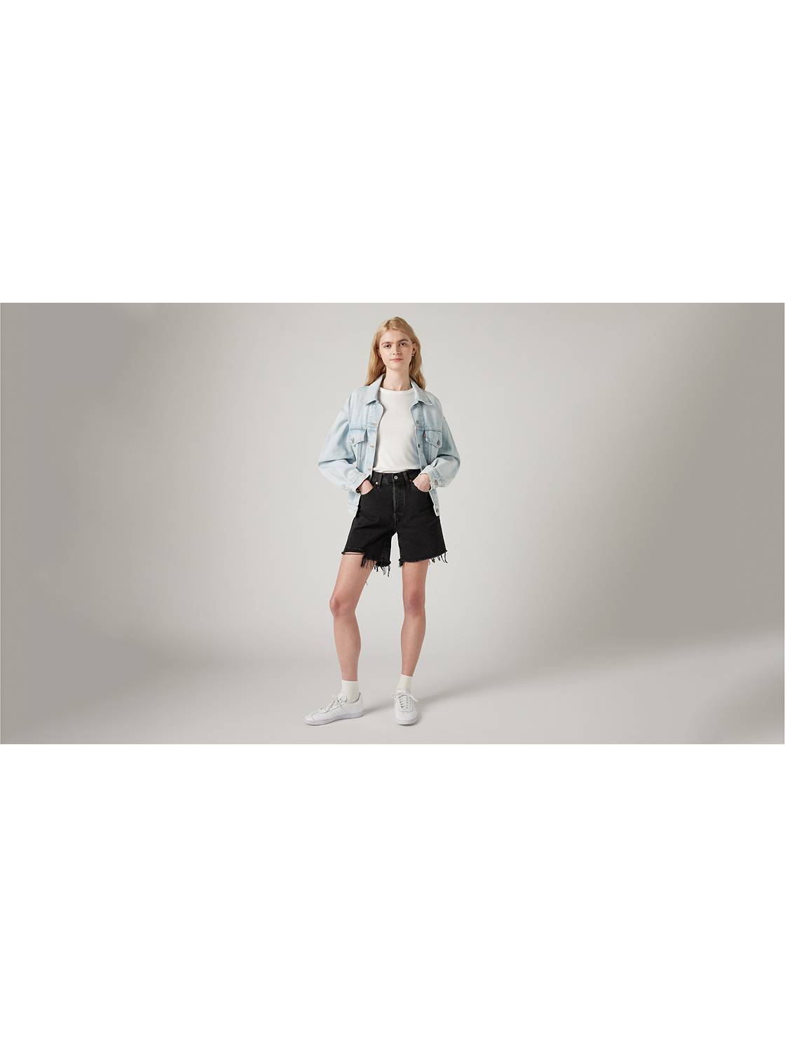 501® Original High Rise Mid-Thigh Women's Shorts 1