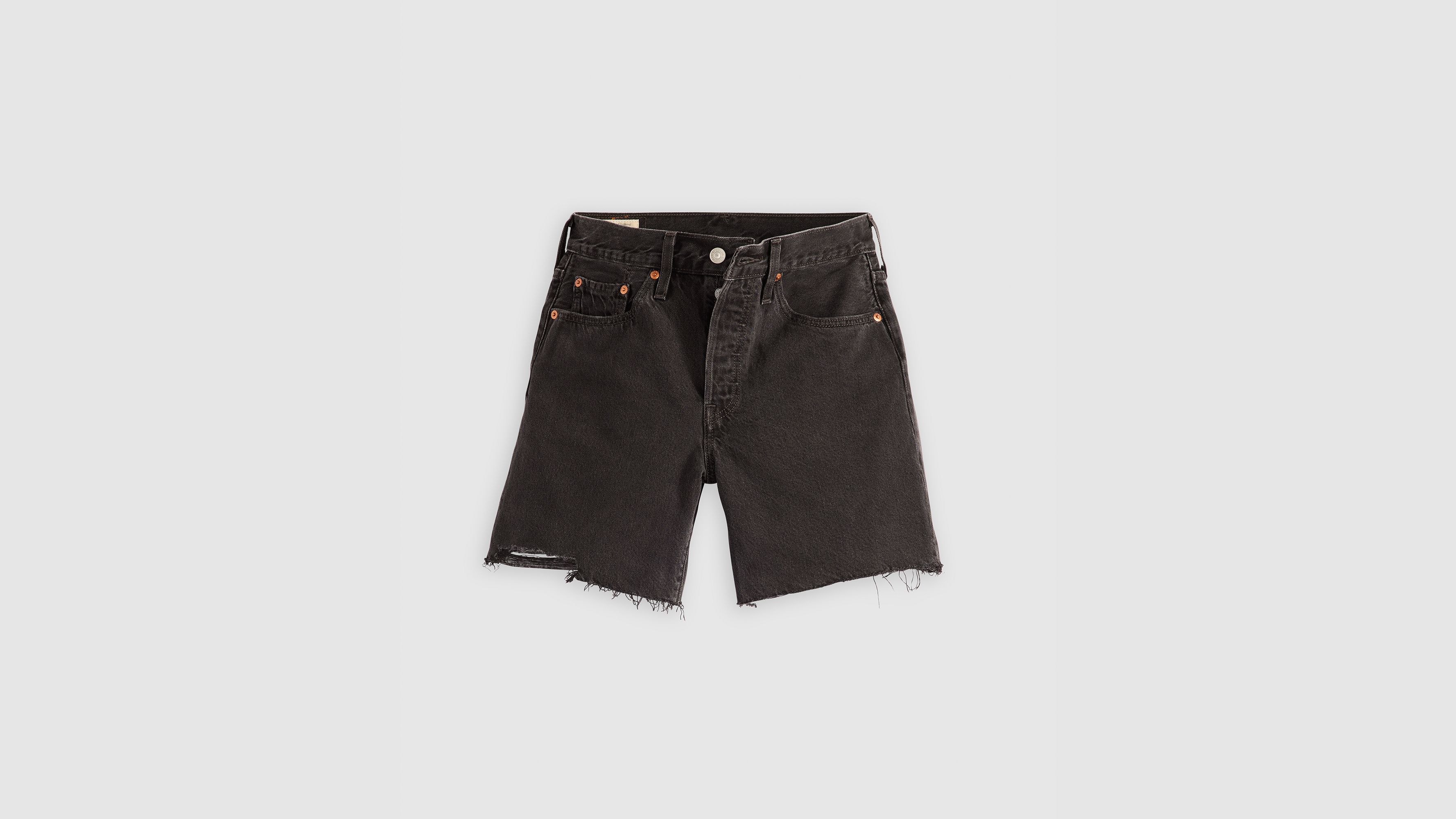 Levis black cheap 501 shorts