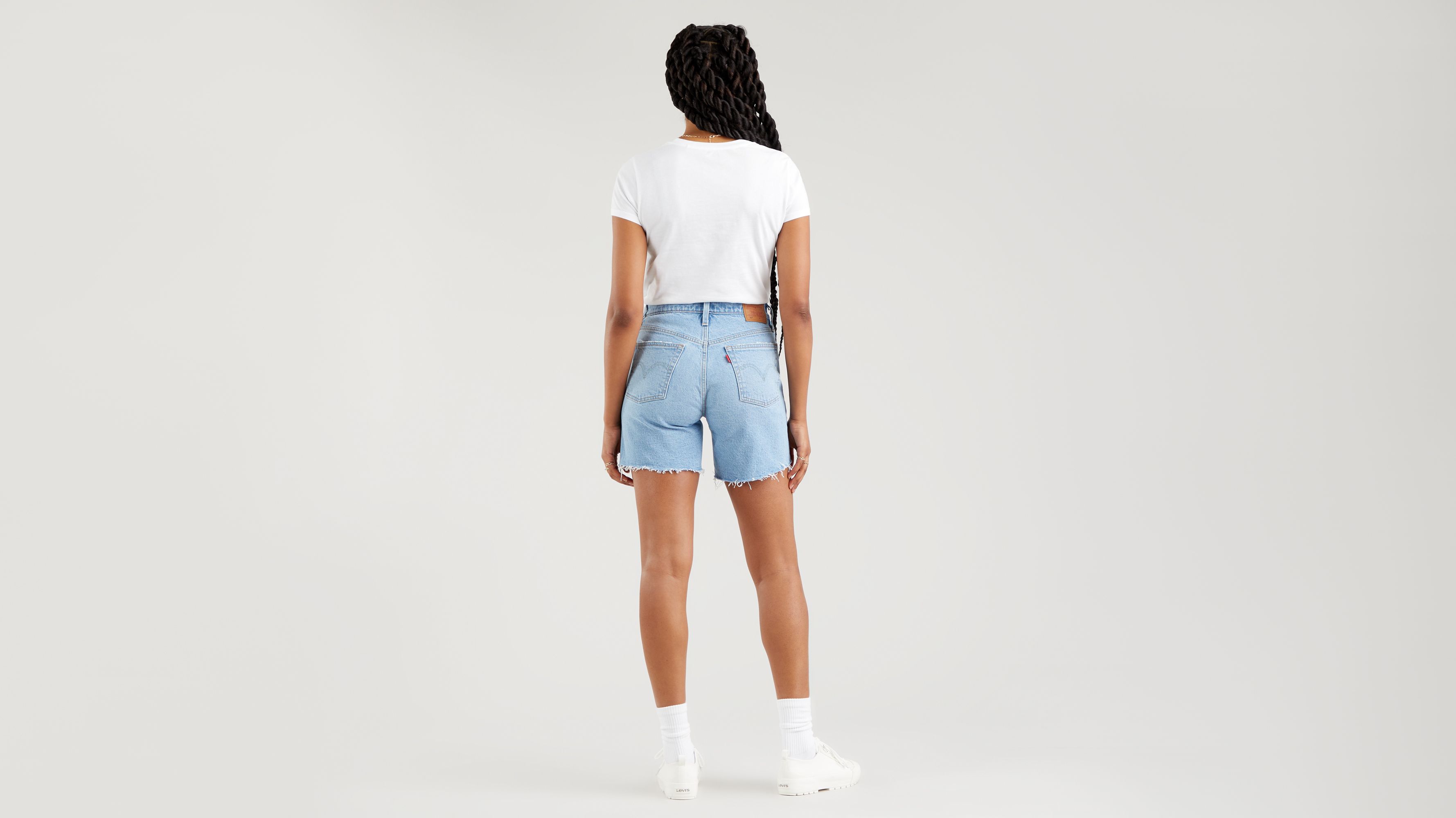 501® Mid Thigh Shorts - Blue | Levi's® GB