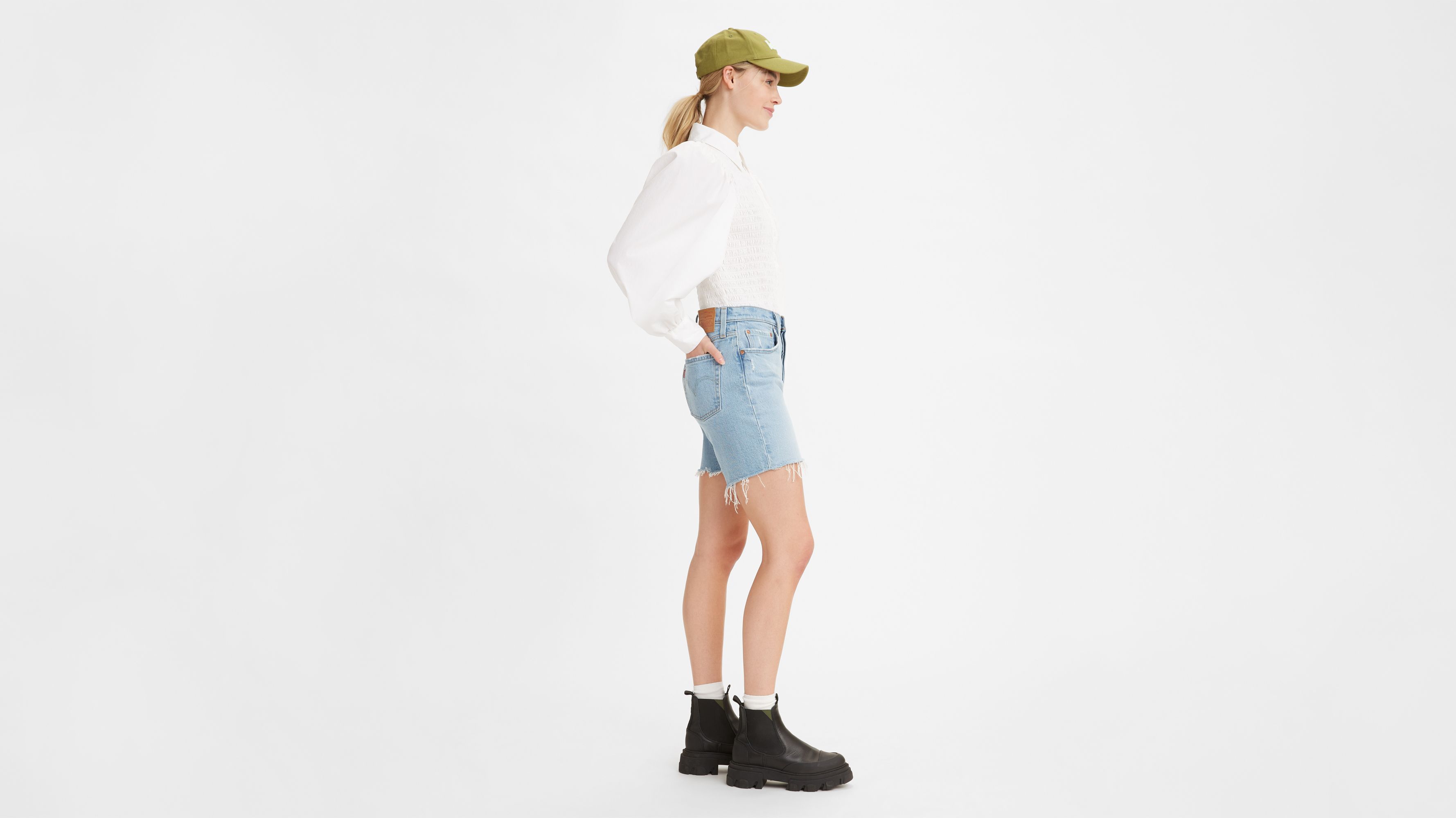 501® Mid Thigh Women's Shorts 3