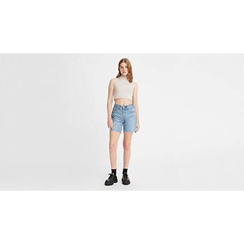 501® Mid Thigh Shorts - Blue | Levi's® GB
