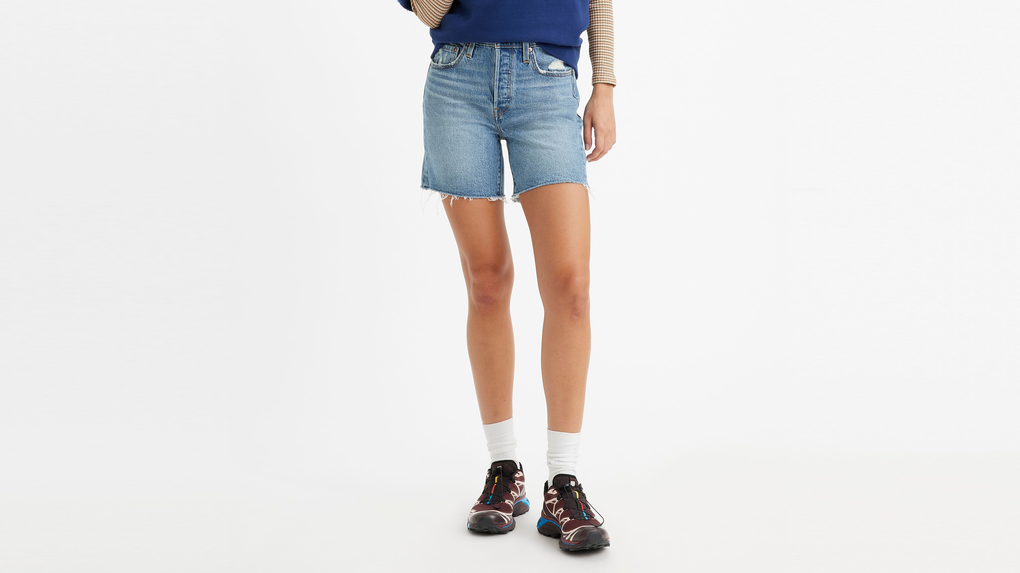 Levi's 501 Mid Thigh Shorts - ODEON – Thr3e Clothing