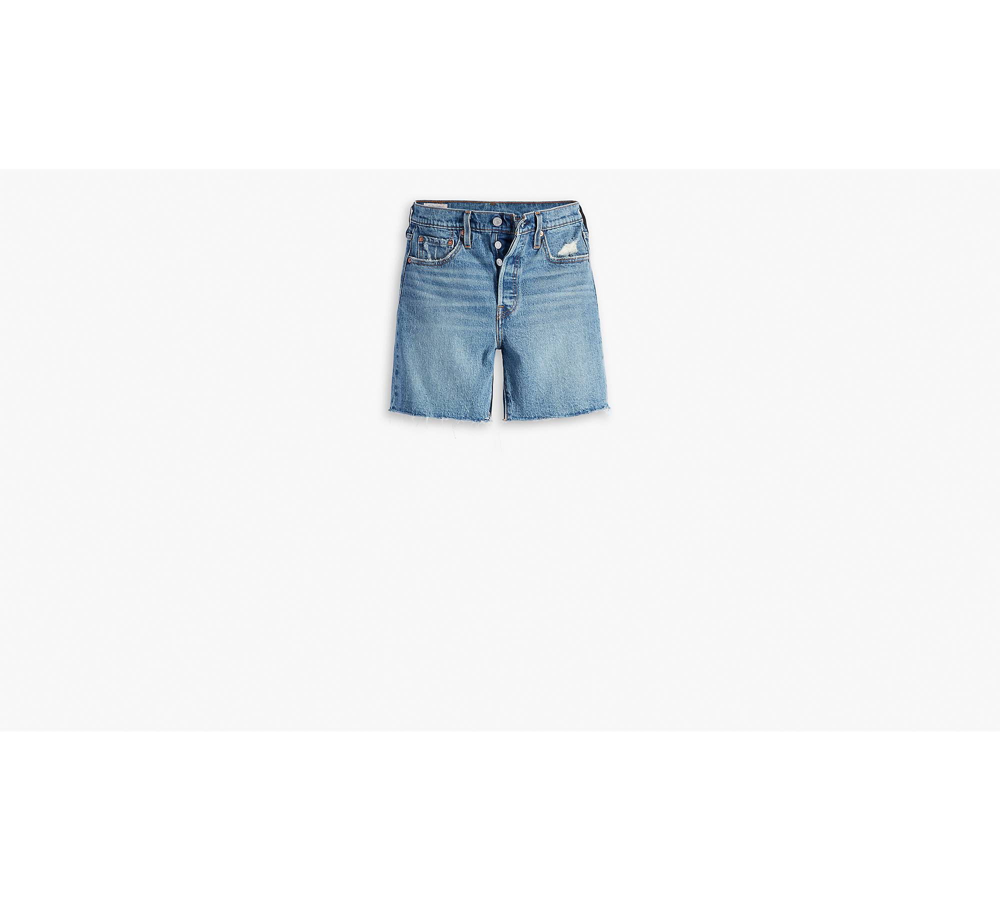 Levi's 501 Mid Thigh Shorts - Odeon Medium Wash – gilt+gossamer