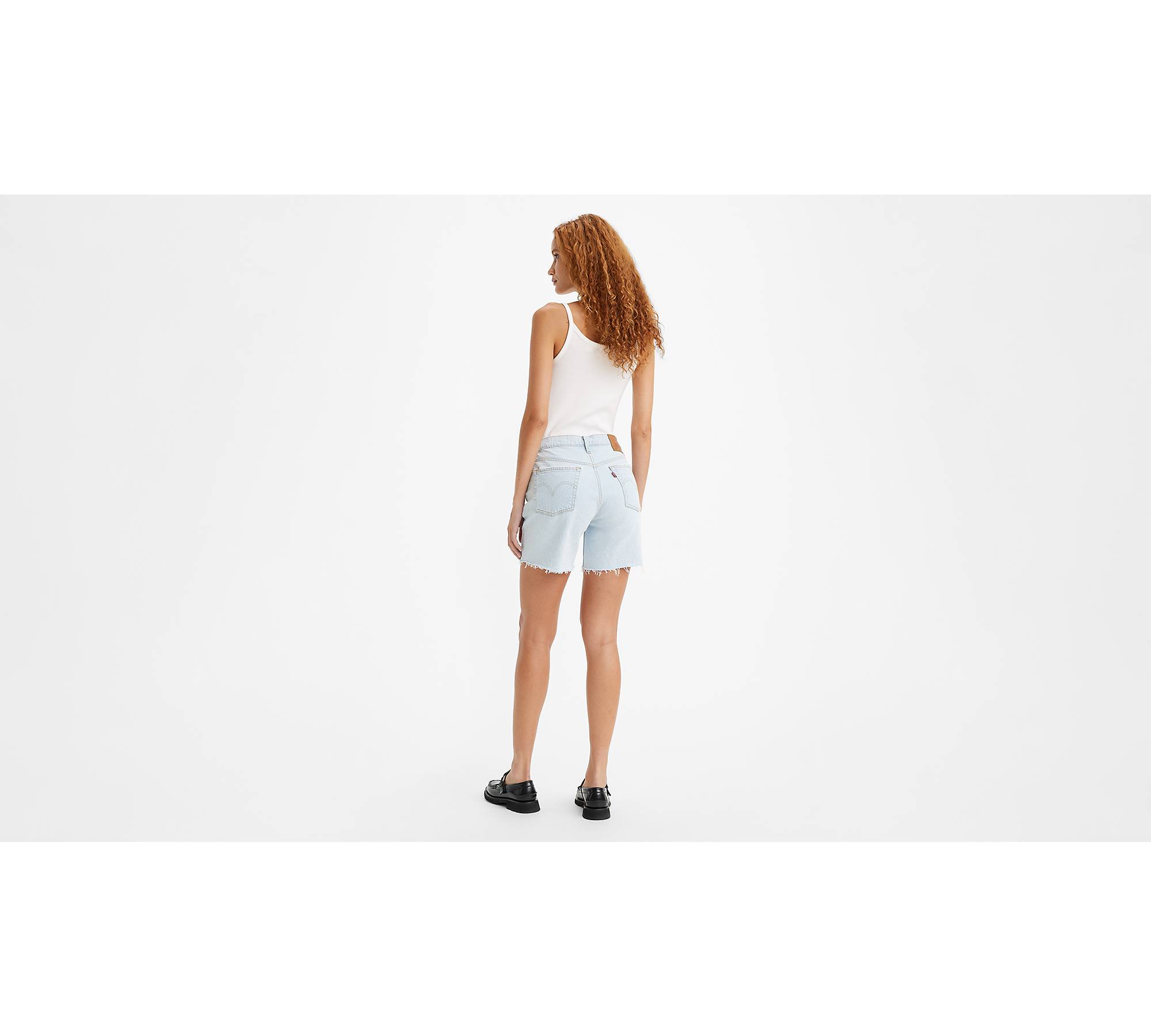 501® Mid Thigh Women's Shorts - Light Wash | Levi's® US