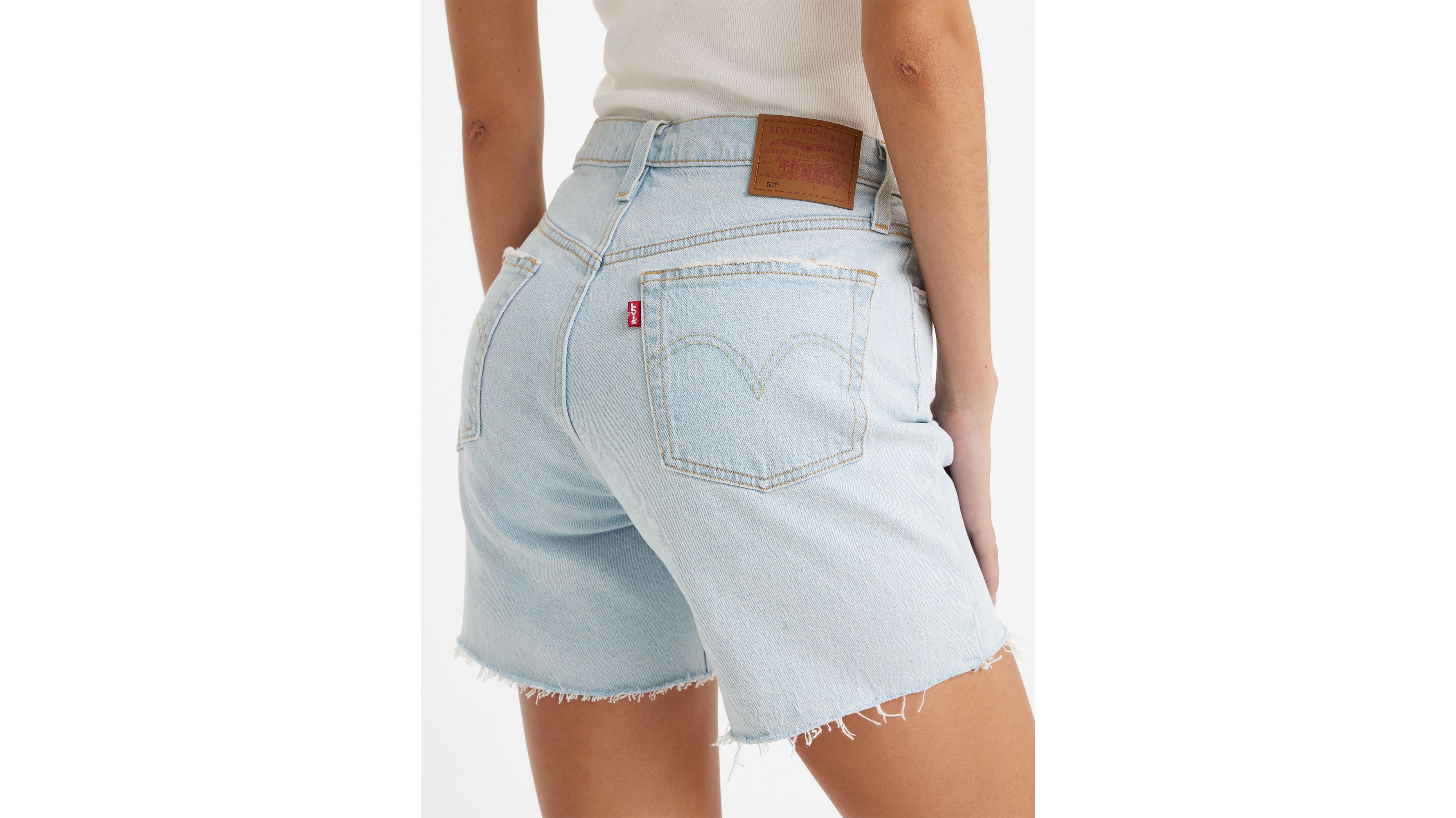 Levi's® Premium 501® Mid-Thigh Short - Women's Shorts in