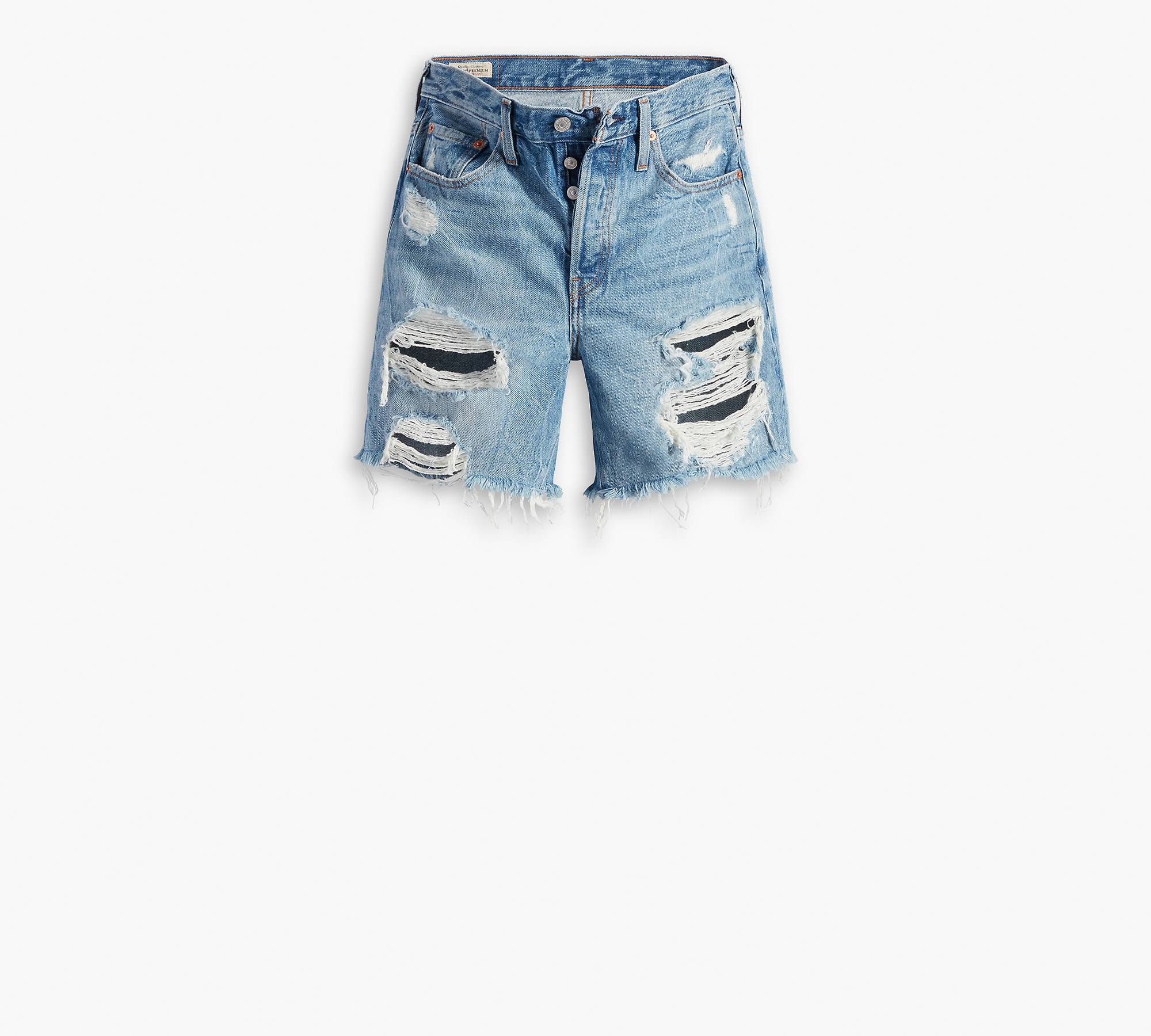 501® Mid Thigh Shorts - Blue | Levi's® NO