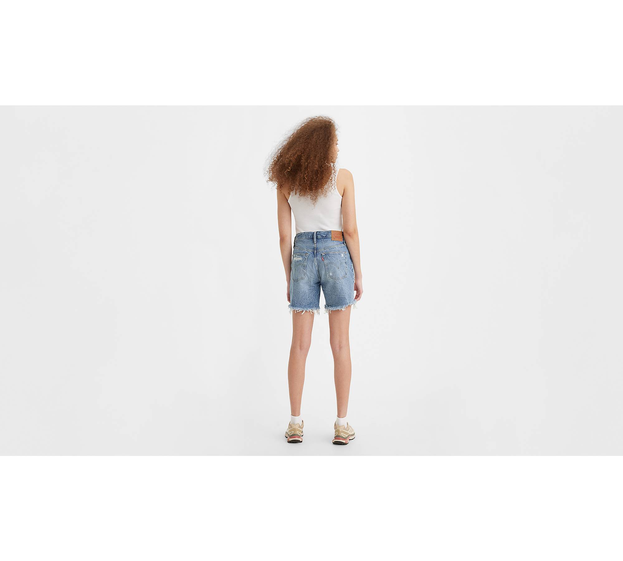 501® Mid Thigh Women's Shorts - Medium Wash | Levi's® US