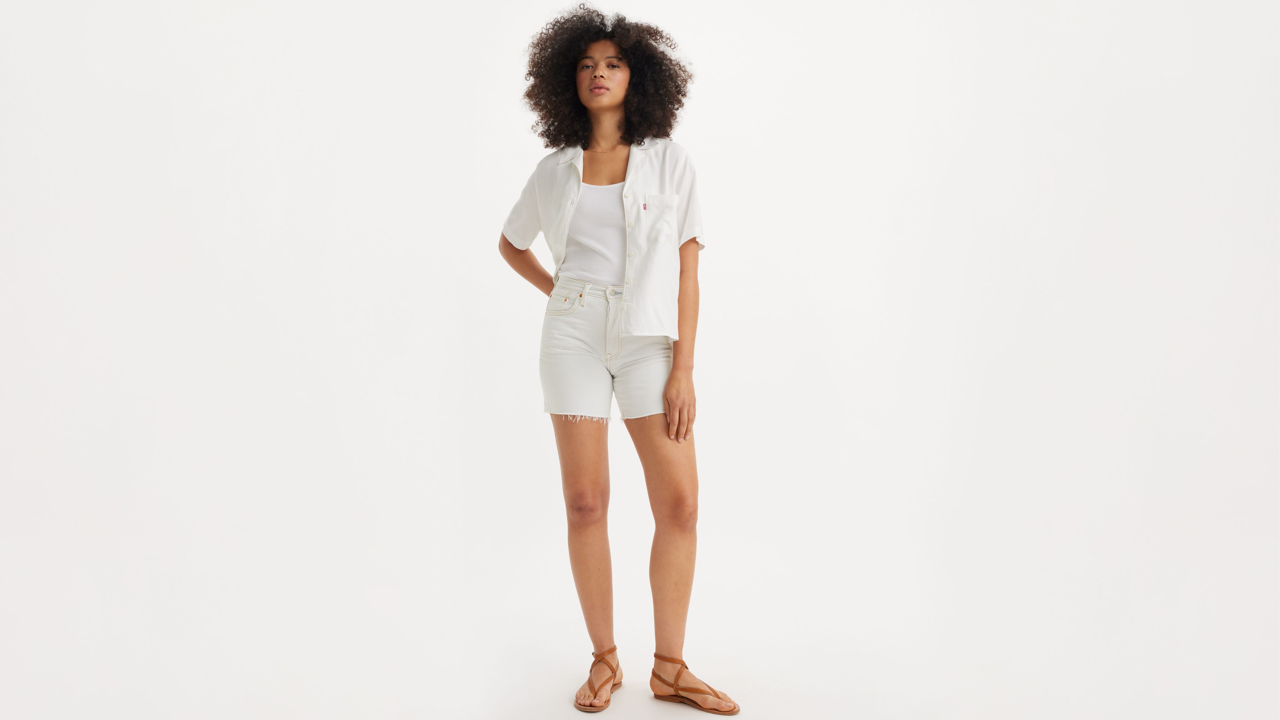 Shop Levi's 501 Mid Thigh Women's Shorts 33 In Are You Busy