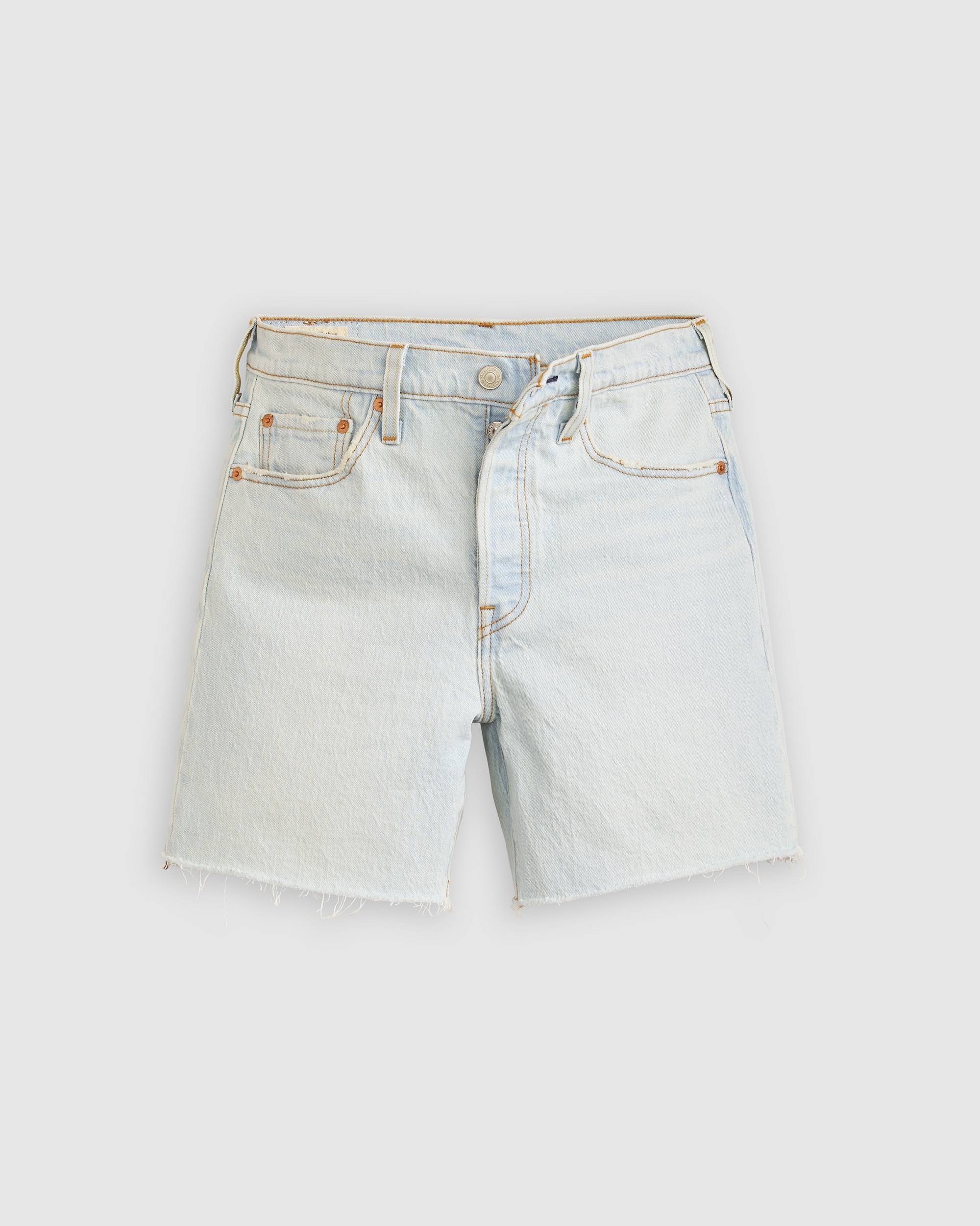 501® Mid Thigh Women's Shorts - Light Wash | Levi's® US 501® Mid Thigh Women's Shorts - Light Wash | Levi's® US