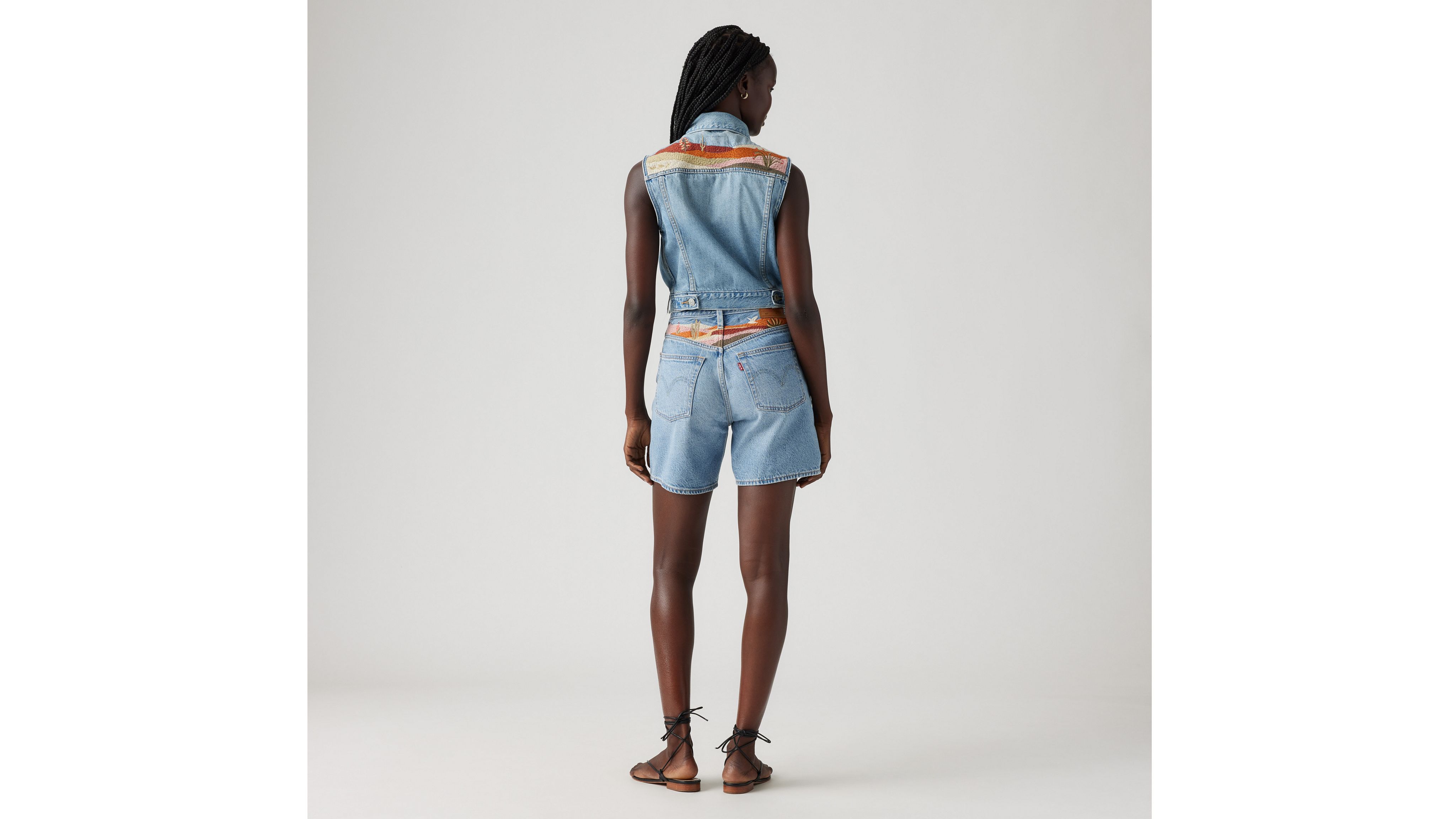 501® Original Fit High Rise Mid-Thigh Lightweight Women's Shorts