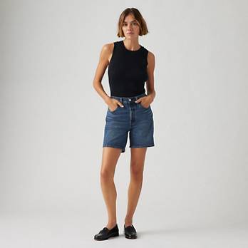 501® Original Fit High Rise Mid-thigh Women's Shorts - Dark 501® Original Fit High Rise Mid-thigh Women's Shorts - Dark