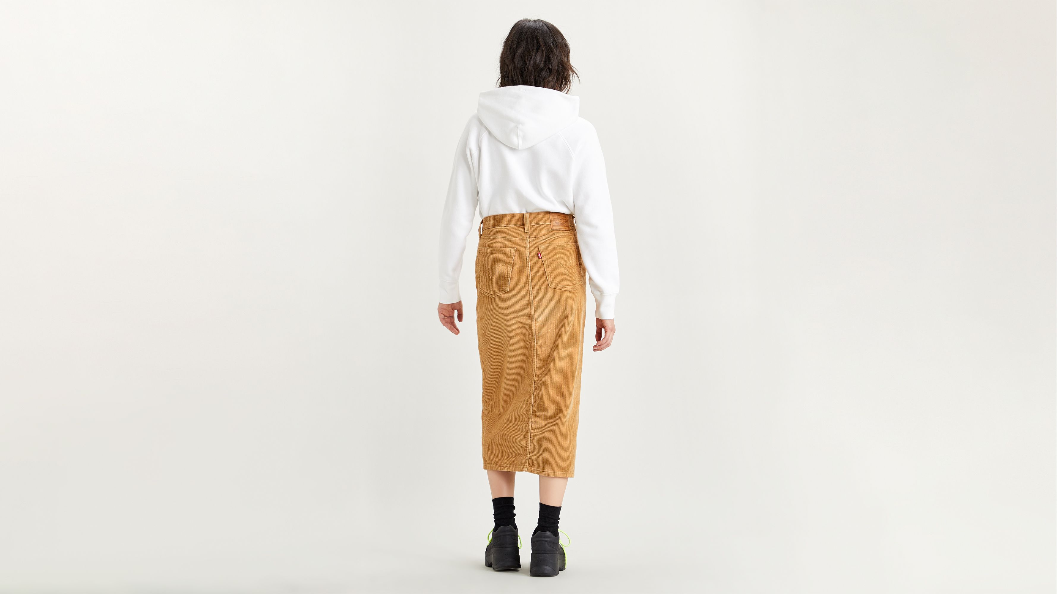 Levis cord skirt icy acid sale