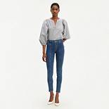 Button Front 721 High Rise Ankle Skinny Women's Jeans 1