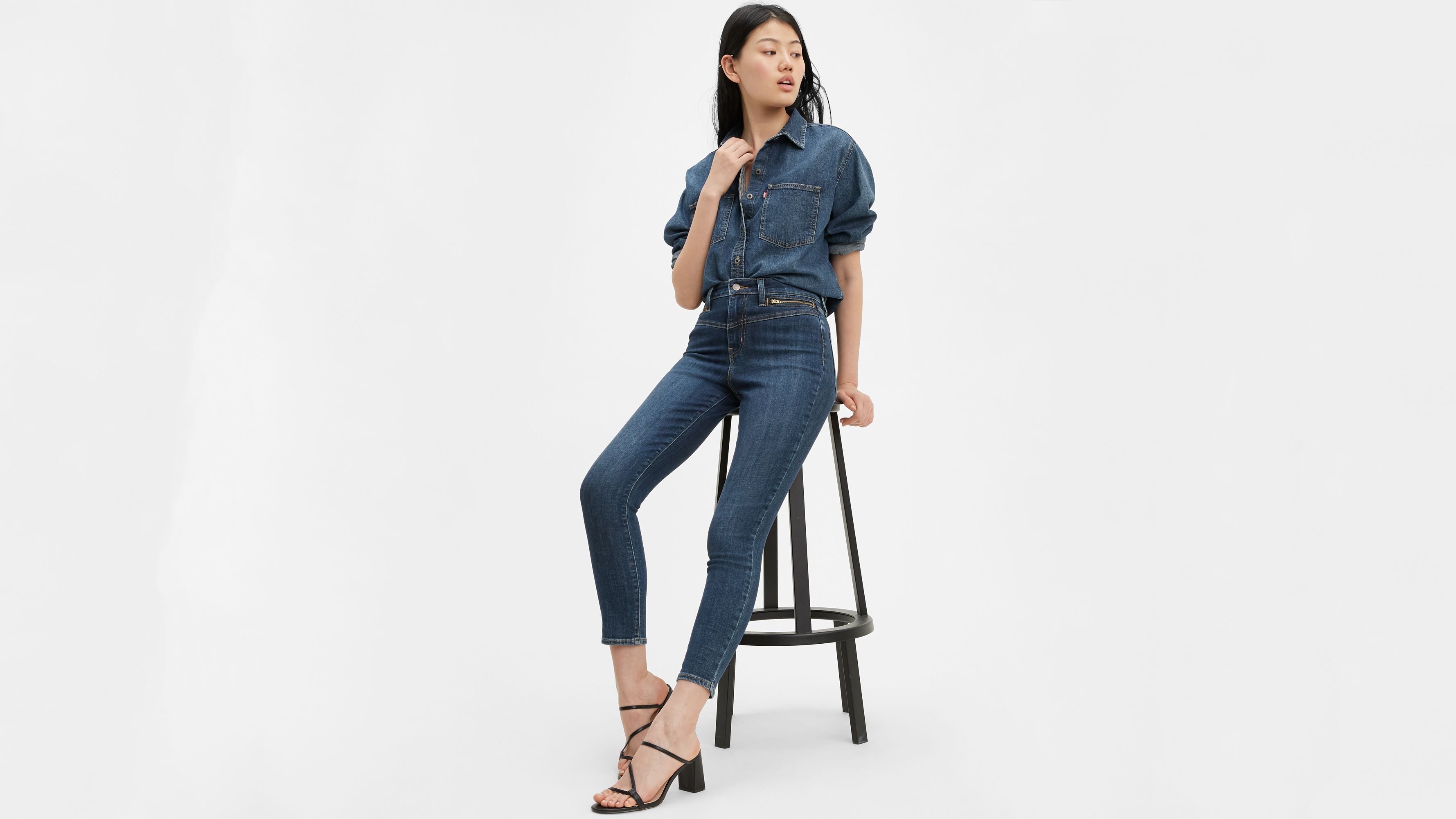 721 high rise ankle skinny jeans