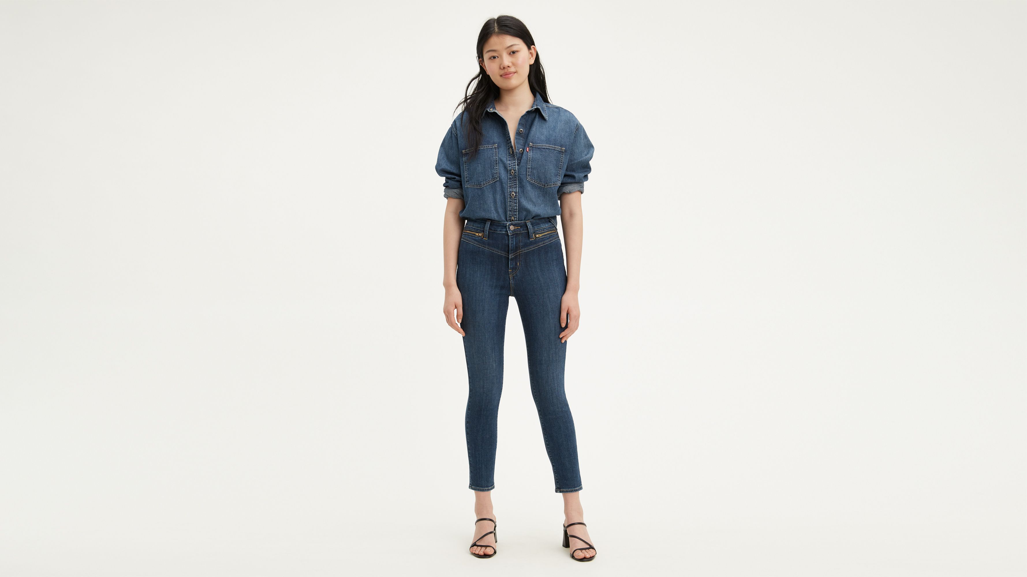 721 high rise ankle skinny women's jeans