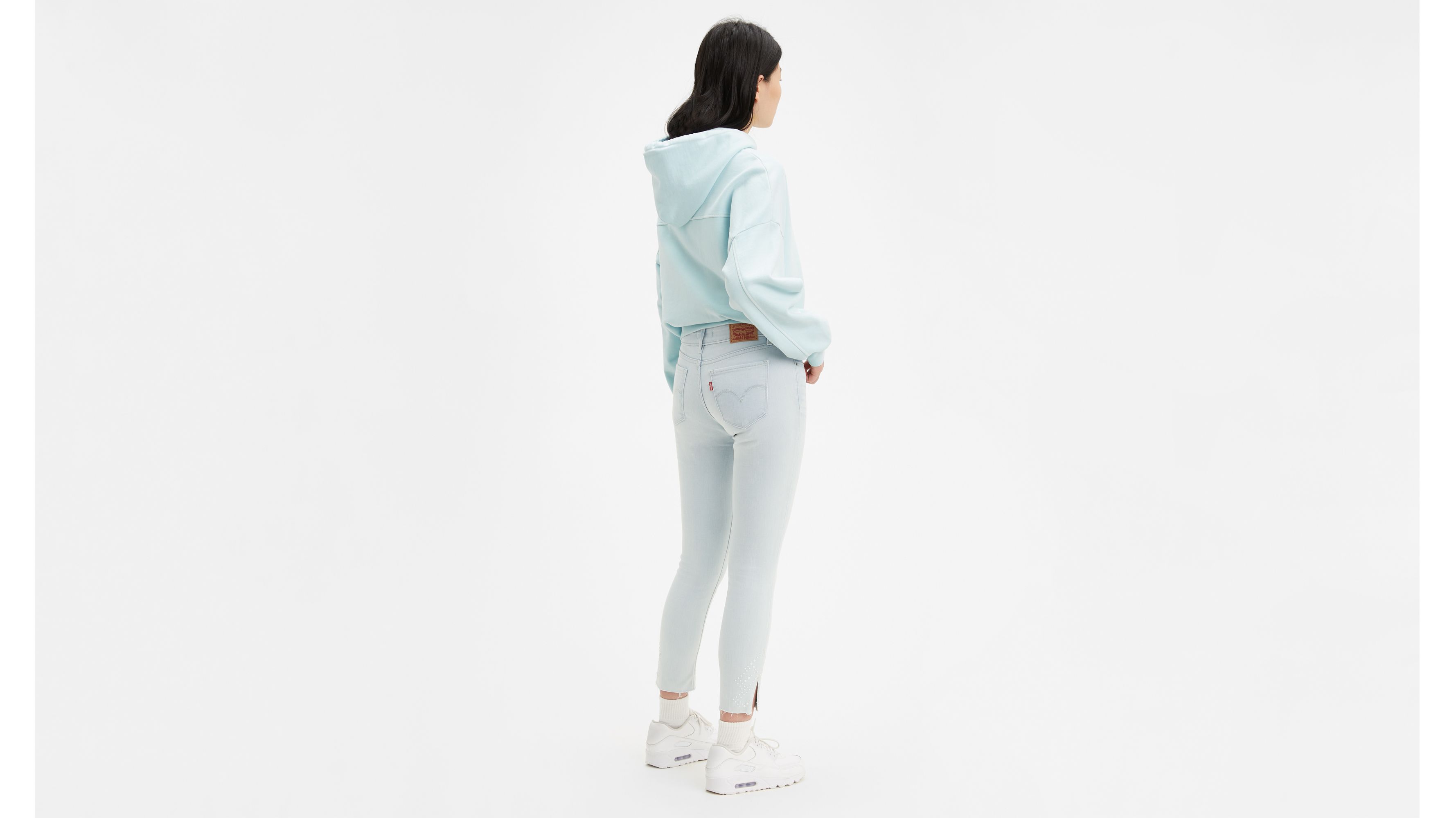 711 skinny 2025 studded ankle jeans