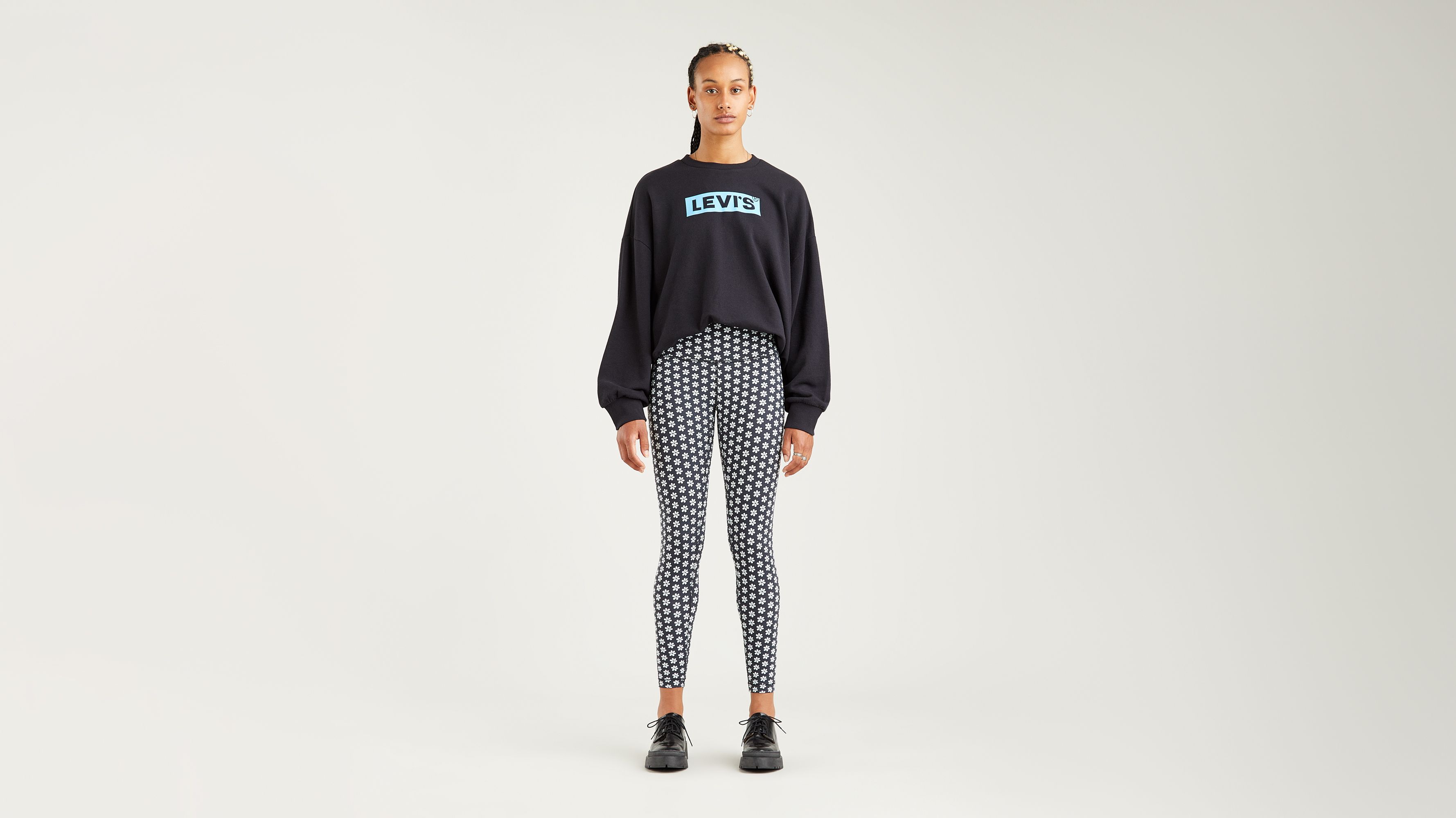 Leggings med logga 1