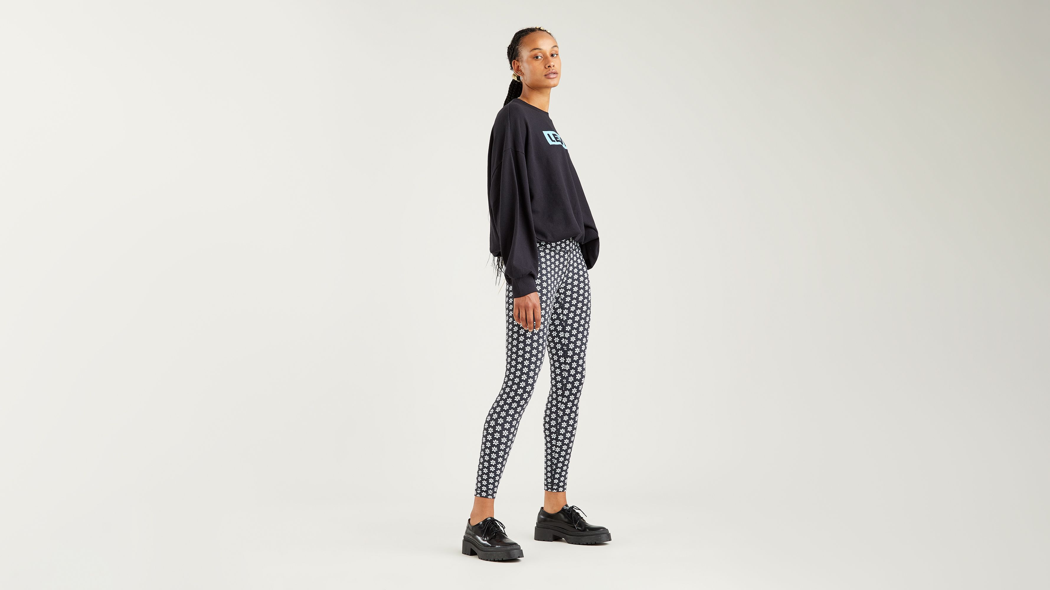 Leggings med logga 2