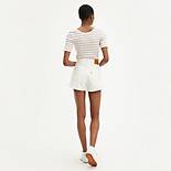 Wide Leg Mid Length Womens Shorts 3