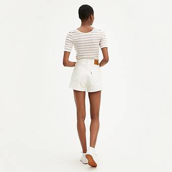 Wide Leg Mid Length Womens Shorts 3
