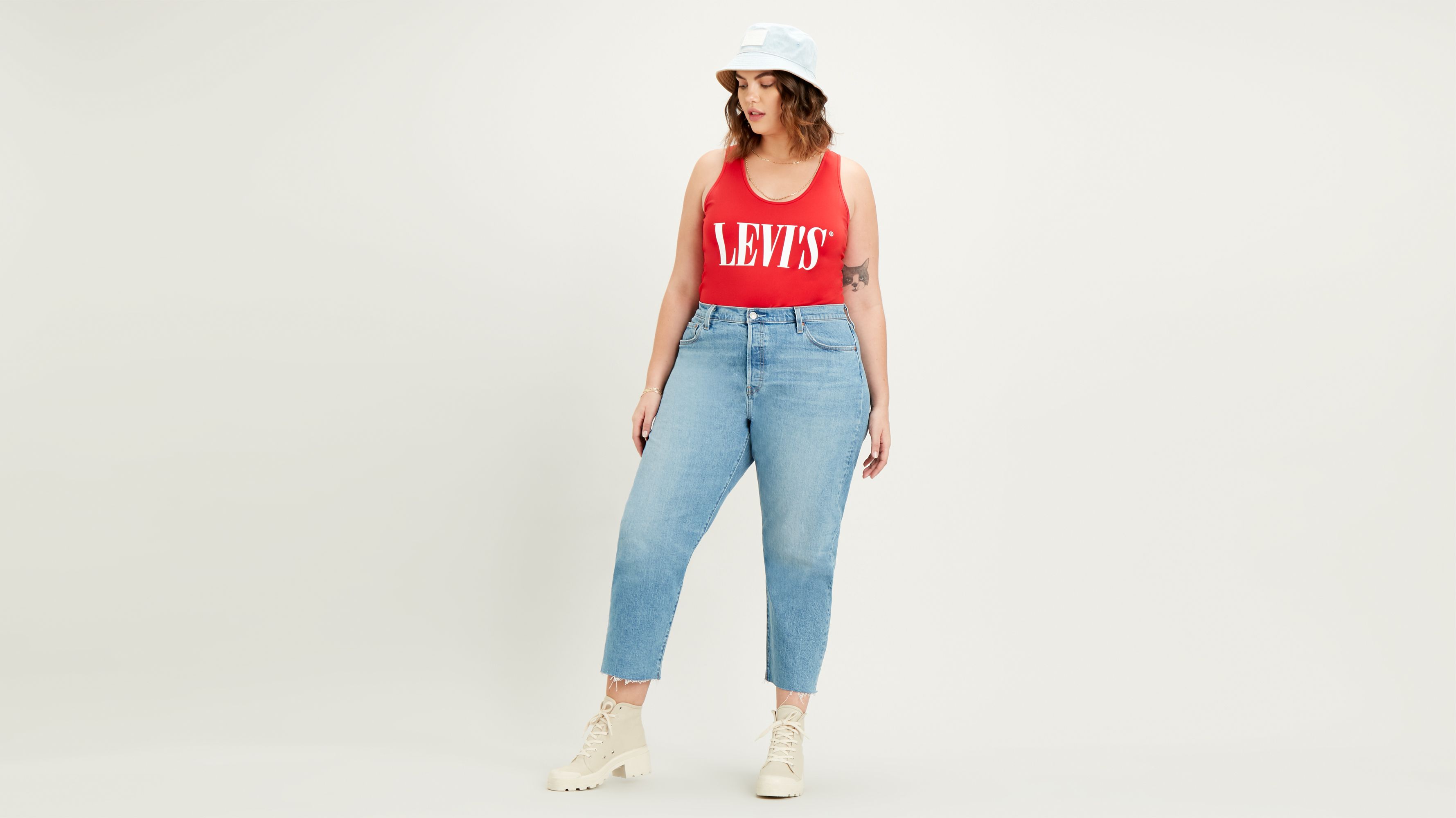 levi 501 jeans plus size