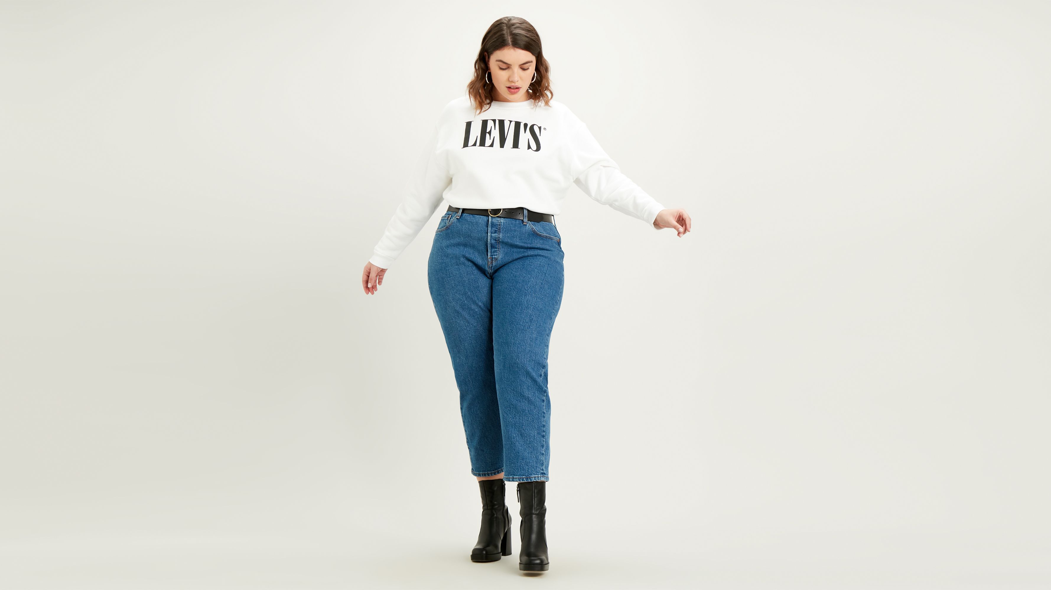 levi 501 jeans plus size