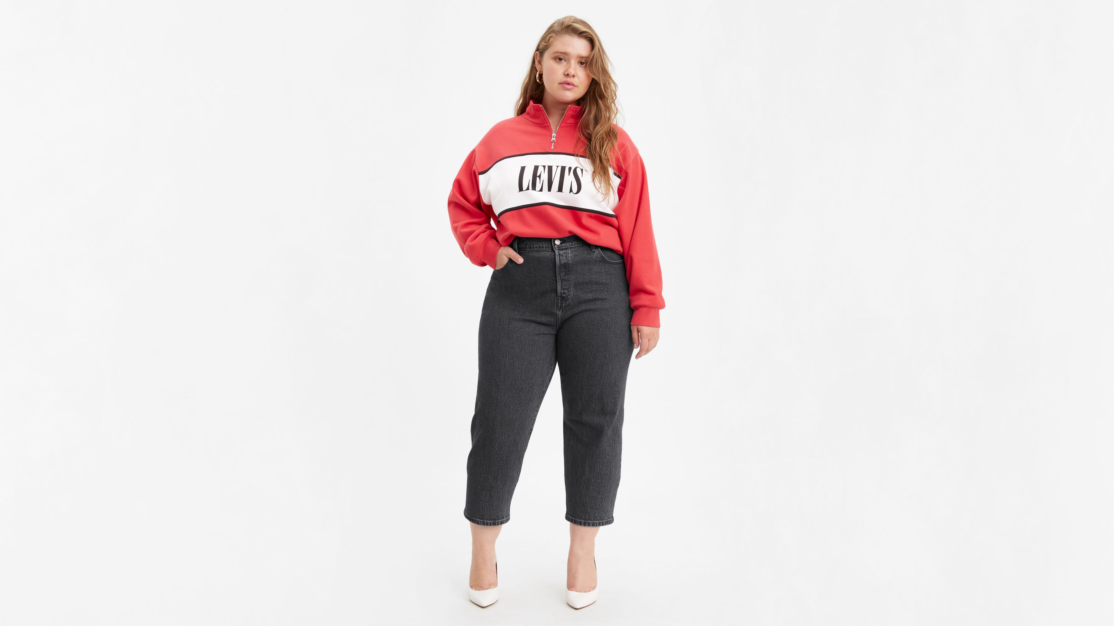 plus size levi hoodie