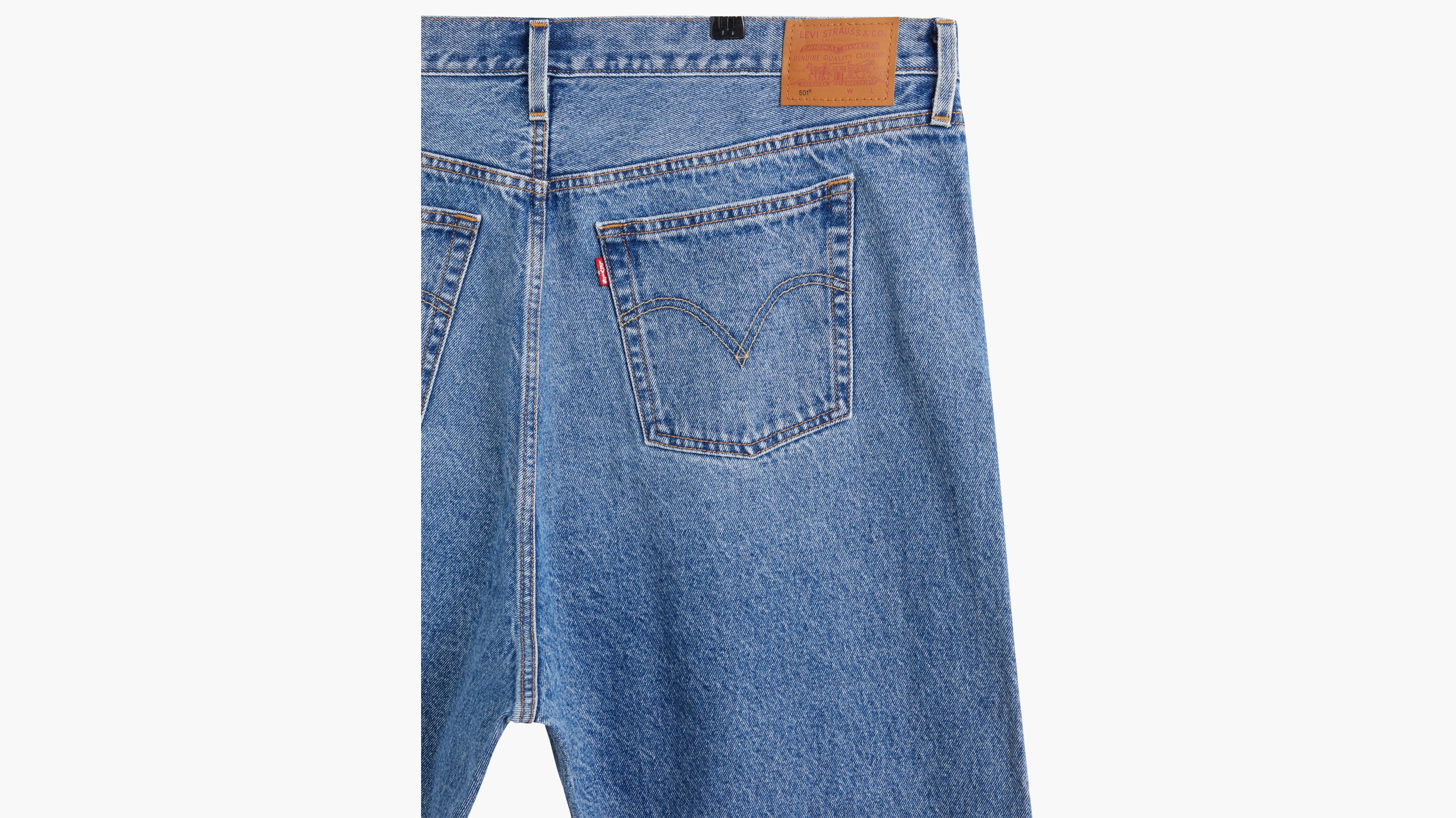 Levi's 501 Original デニム 501® Original Cropped Women's Jeans (plus Size) - Medium Wash