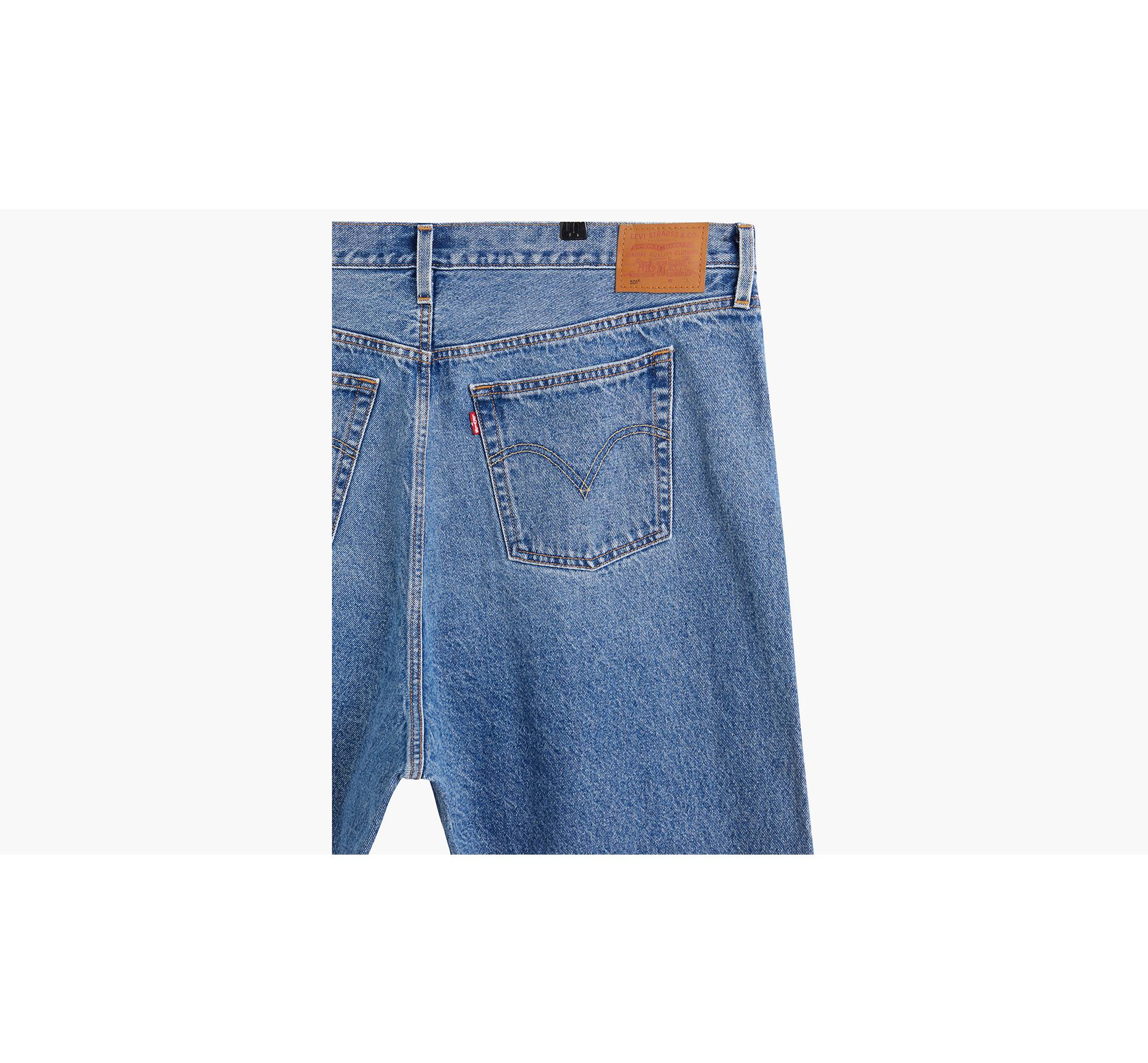 501® Original Crop Jeans (plus) - Blue | Levi's® EE