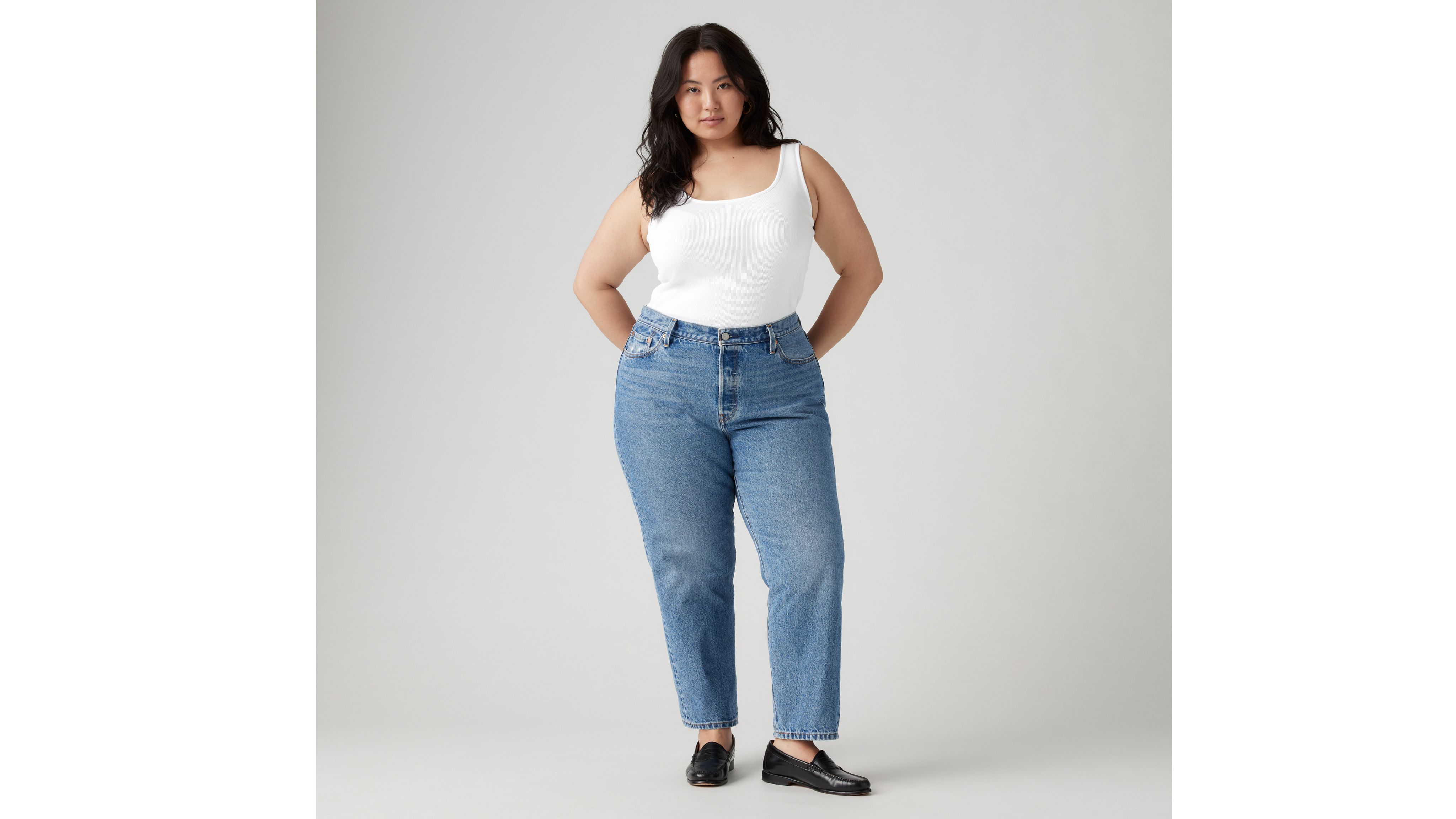 Levi plus shop size mom jeans