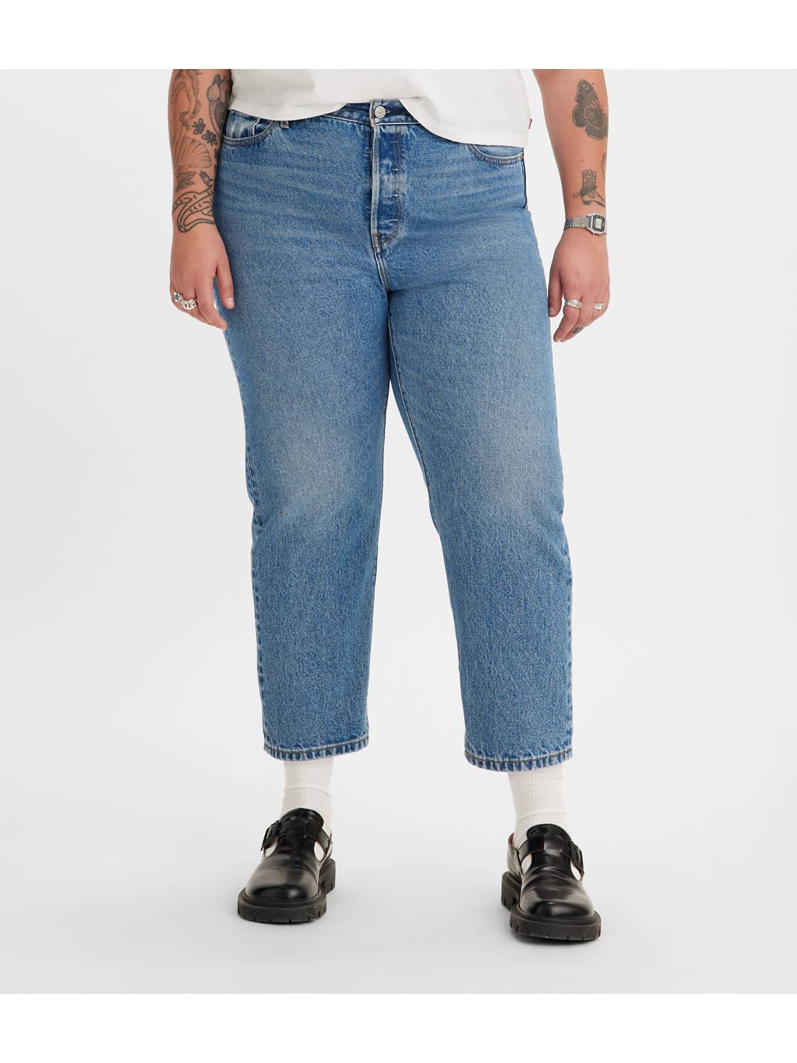 501® Original Crop Jeans (Plus) 1