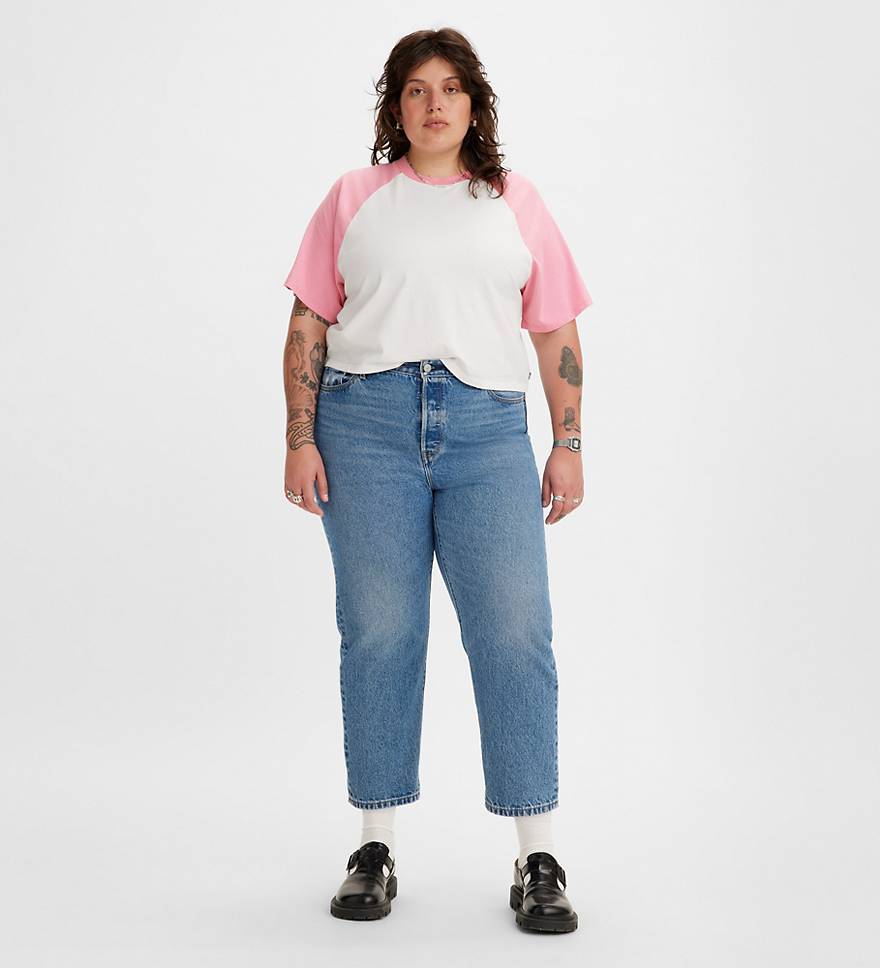 501® Original Crop Jeans (grote maat) 1