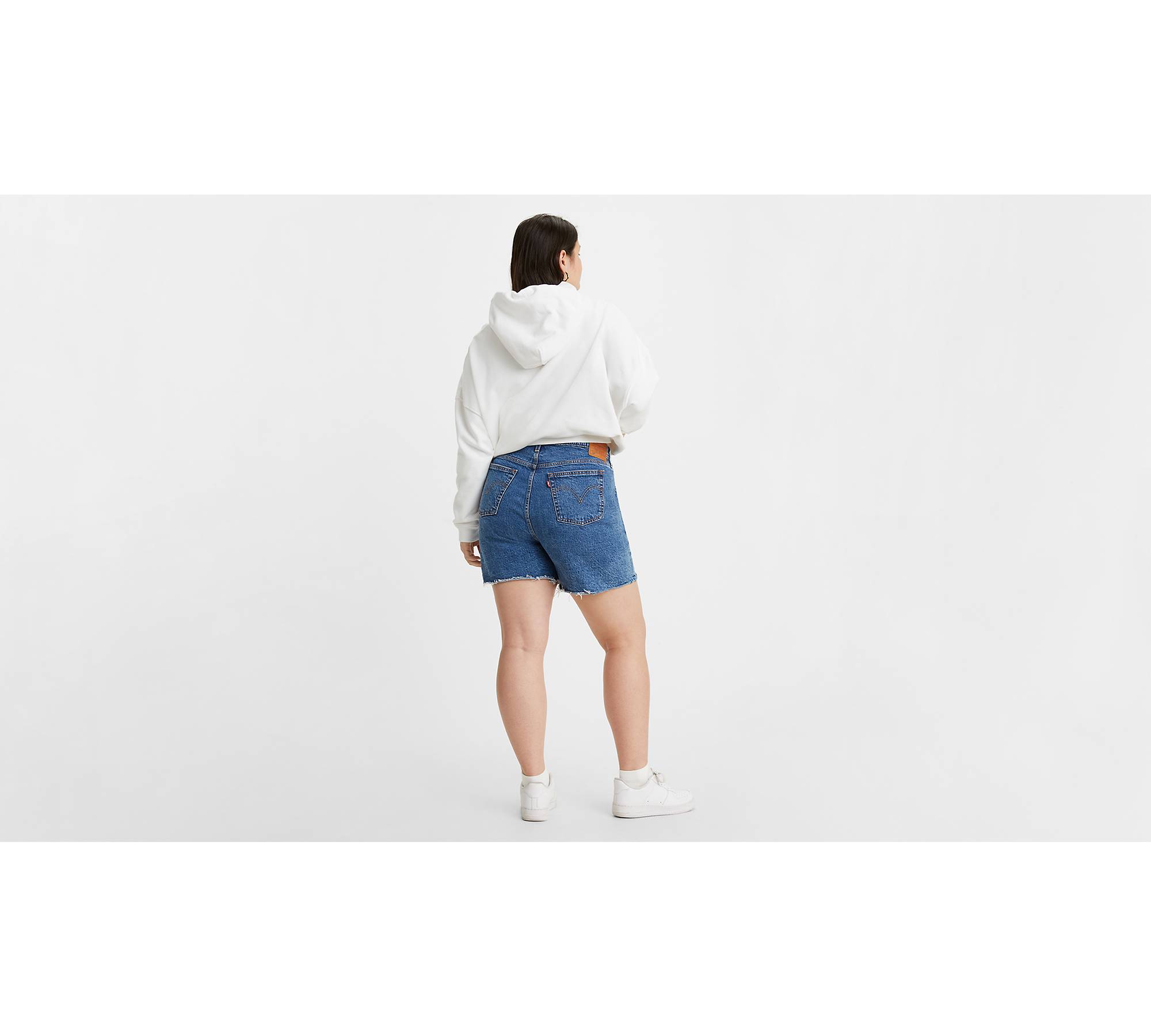 501® Original Women's Shorts (plus Size) - Medium Wash | Levi's® US