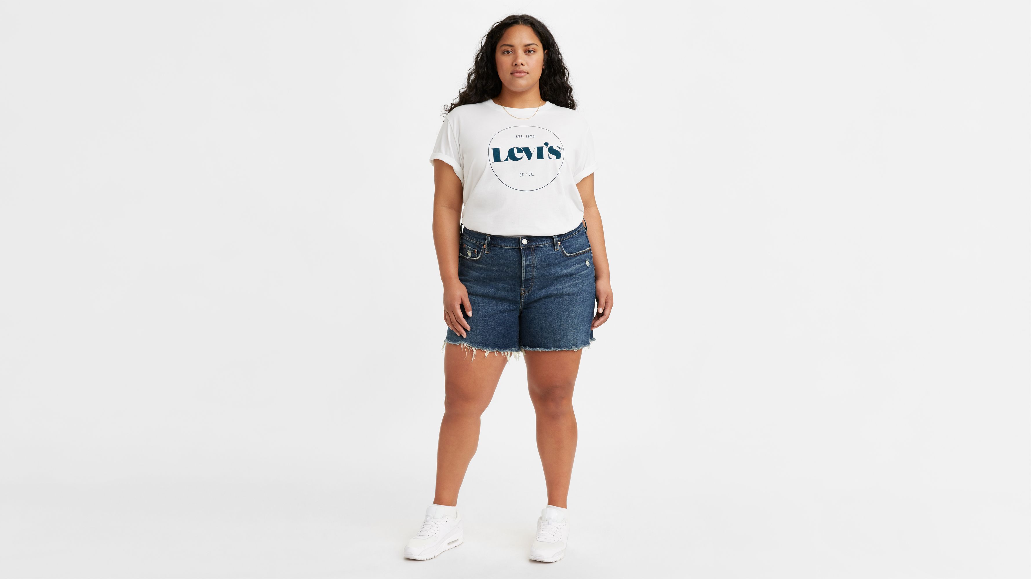 501® Levi's® Original Shorts (plus) - Blue | Levi's® FR